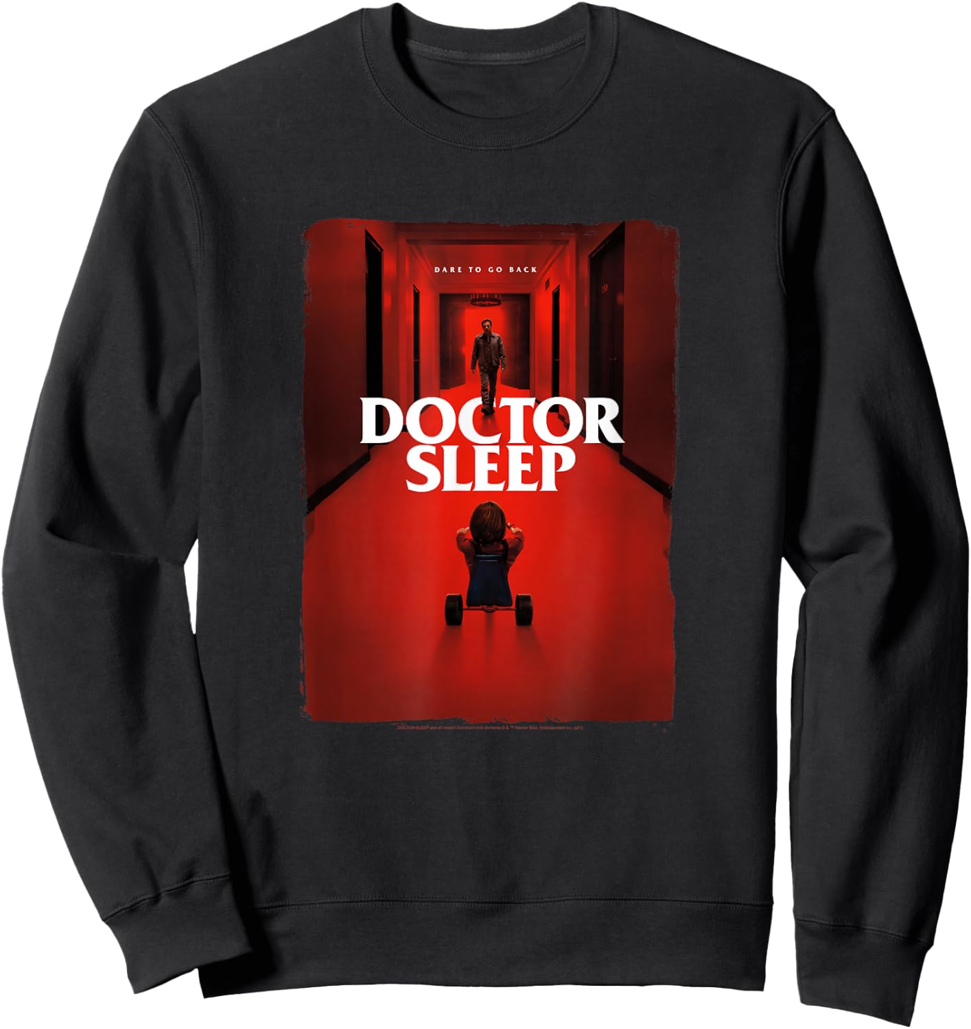Doctor Sleep Danny Torrance Movie Poster Sweatshirt - Sweatshirt | Black