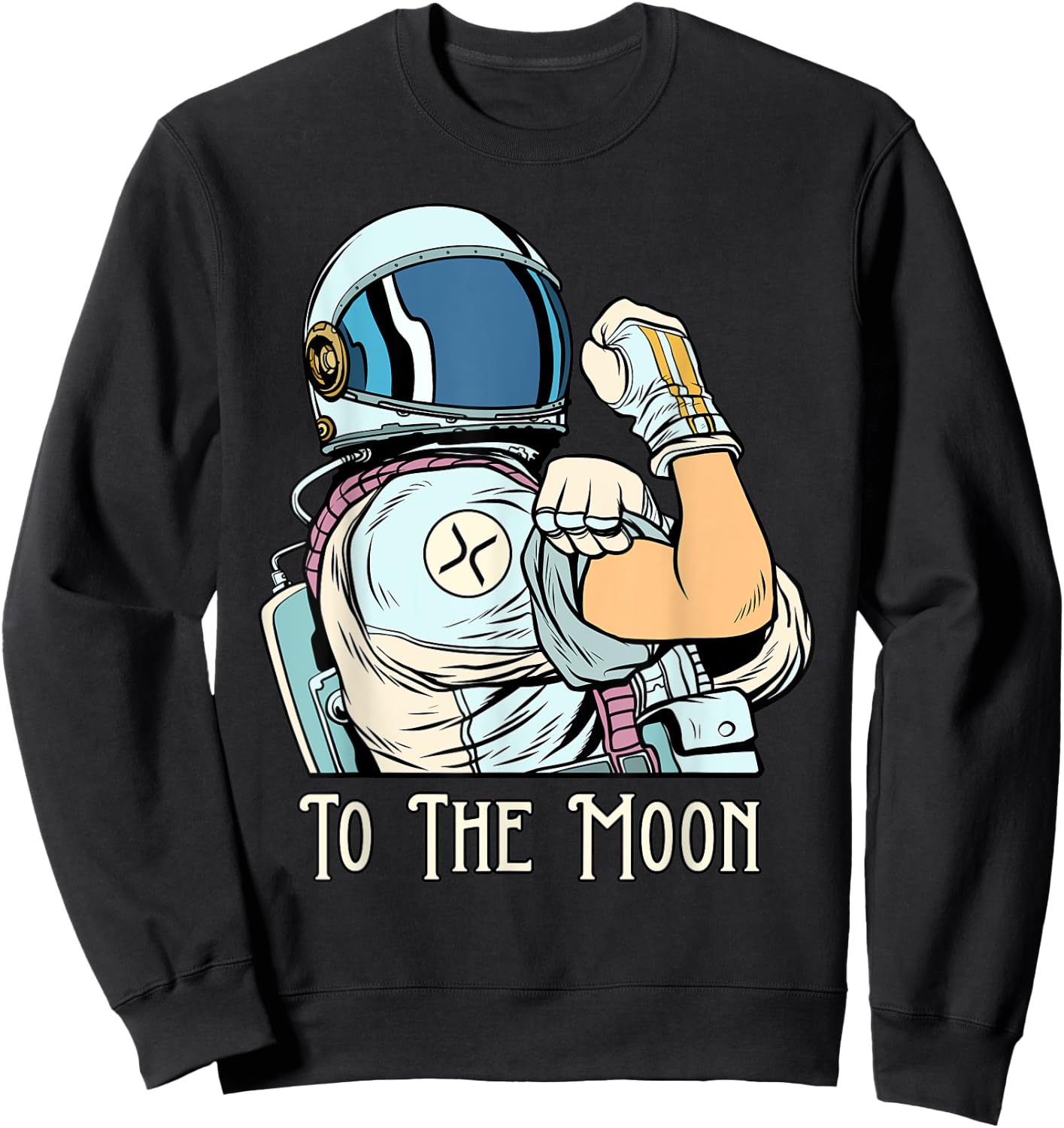 Crypto Currency Talk Link Fun Ripple XRP We Can Do It Merch Sweatshirt - Sweatshirt | Black