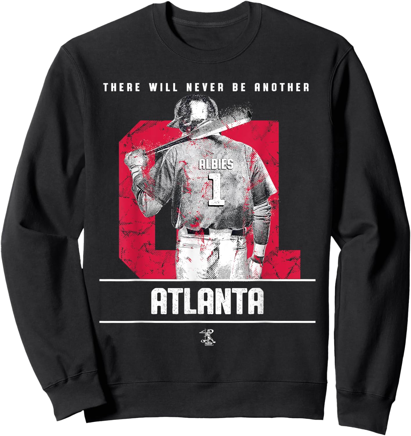 Ozzie Albies - There Will Never Be Another - Apparel Sweatshirt - Sweatshirt | Black