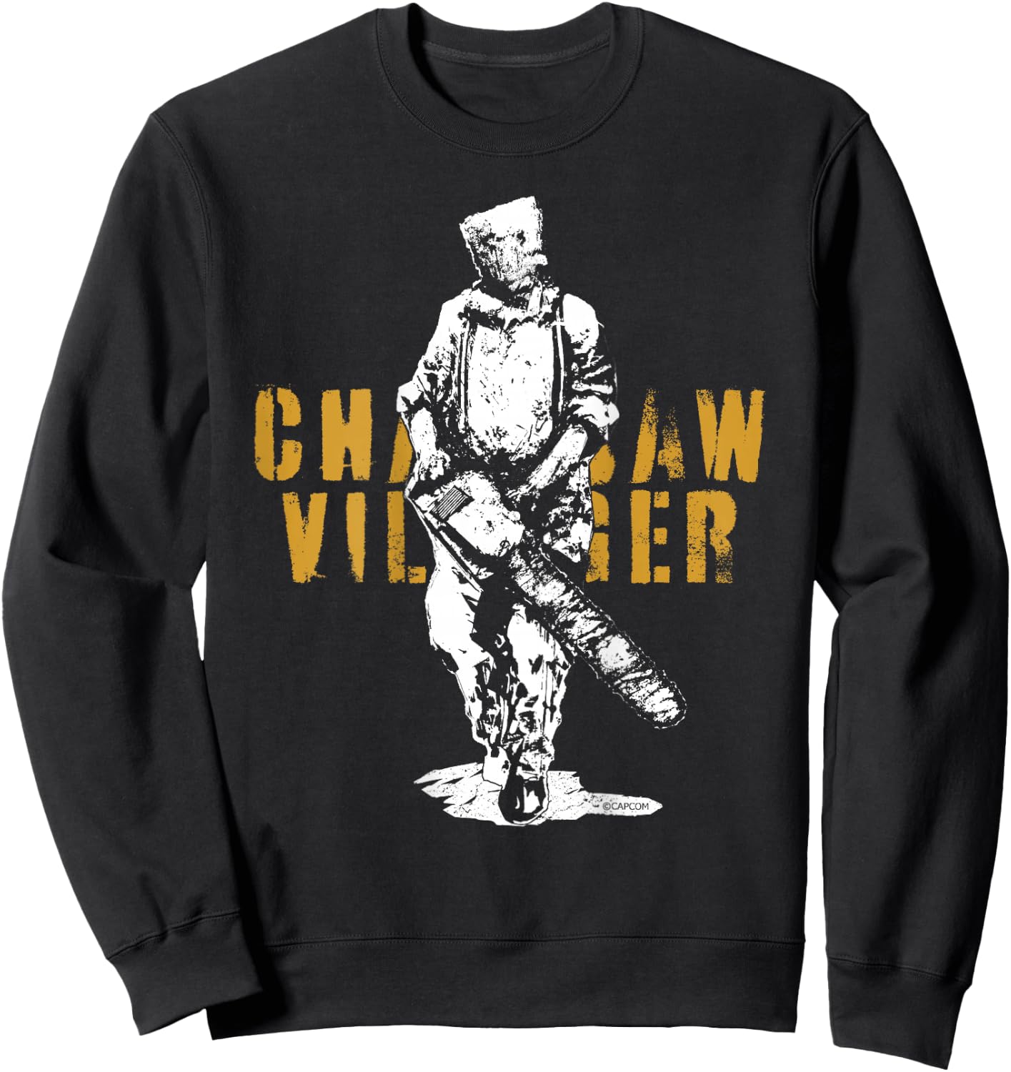Resident Evil 4 Chainsaw Villager Sweatshirt - Sweatshirt | Black