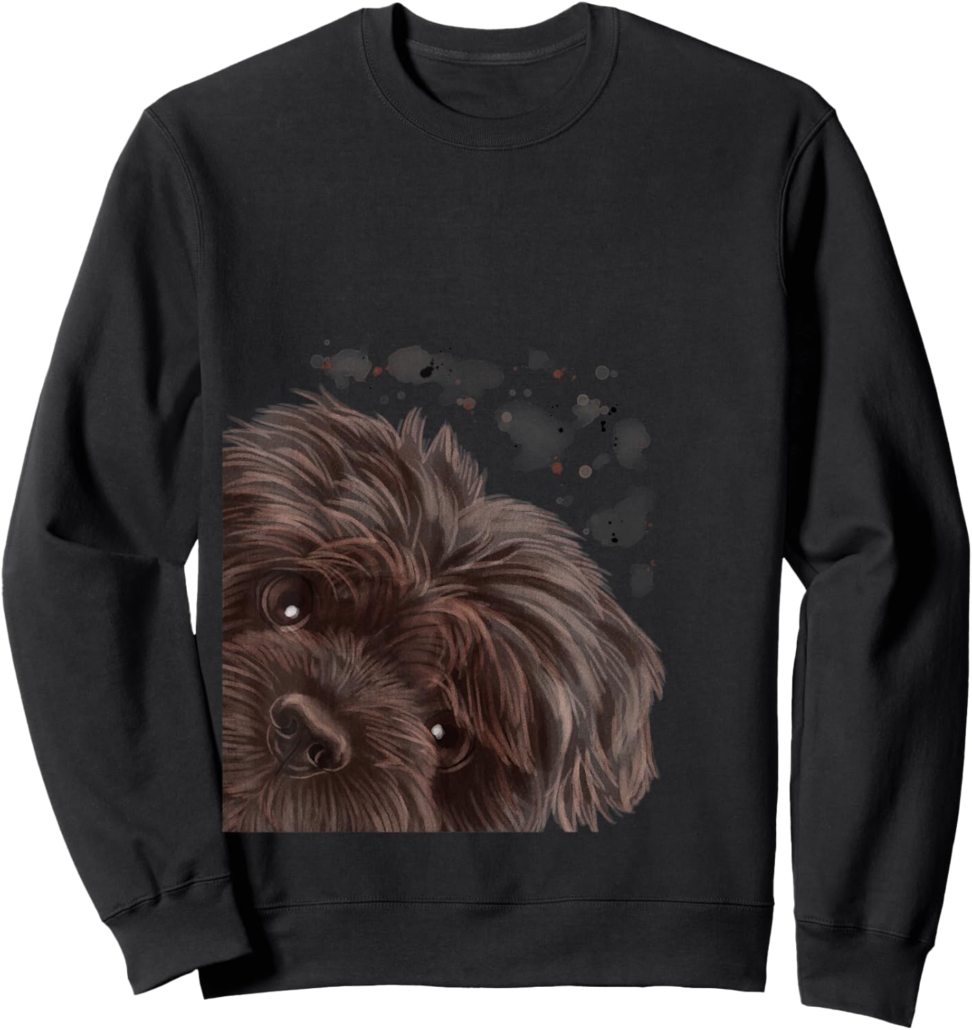 Funny Dog Affenpinscher Men Women Kids Sweatshirt - Sweatshirt | Black