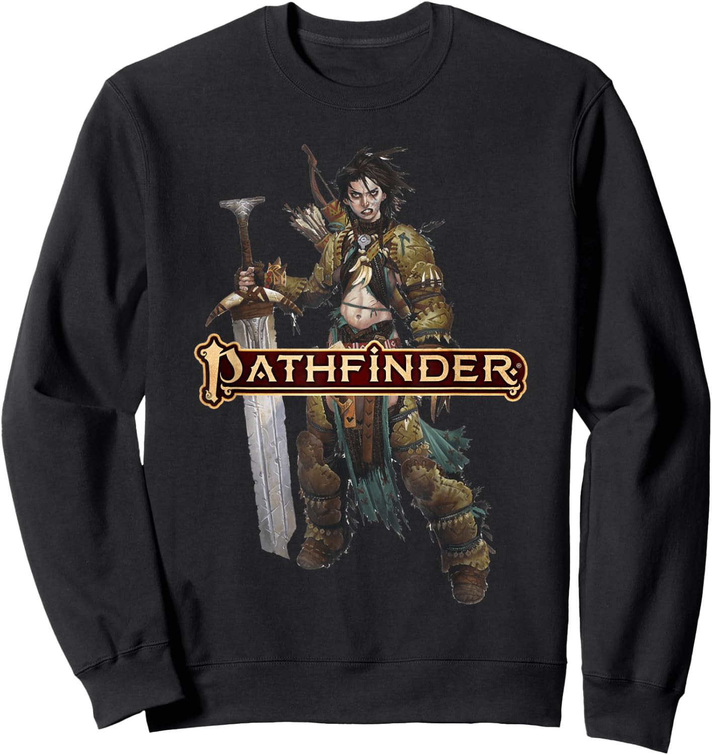 Pathfinder: Amiri The Barbarian Sweatshirt - Sweatshirt | Black