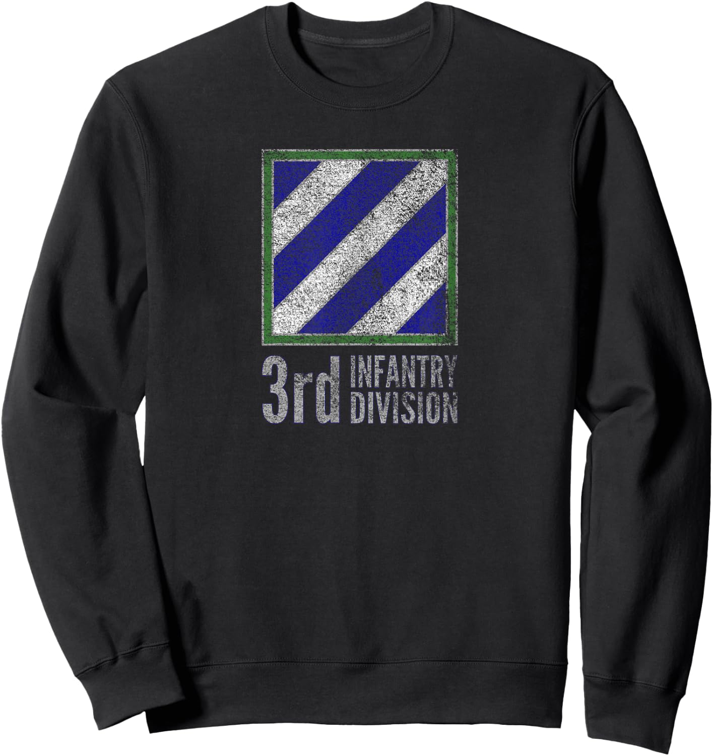 3rd Infantry Division United States Army Sweatshirt - Sweatshirt | Black