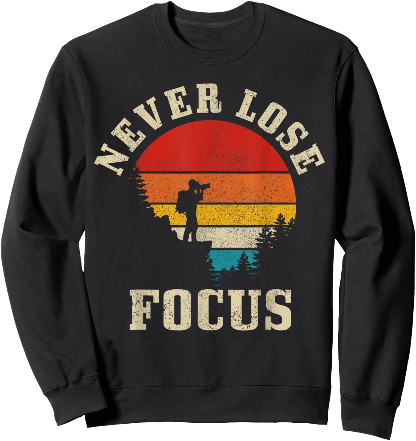 Photographer Gift Vintage Camera Photography Sweatshirt - Sweatshirt | Black