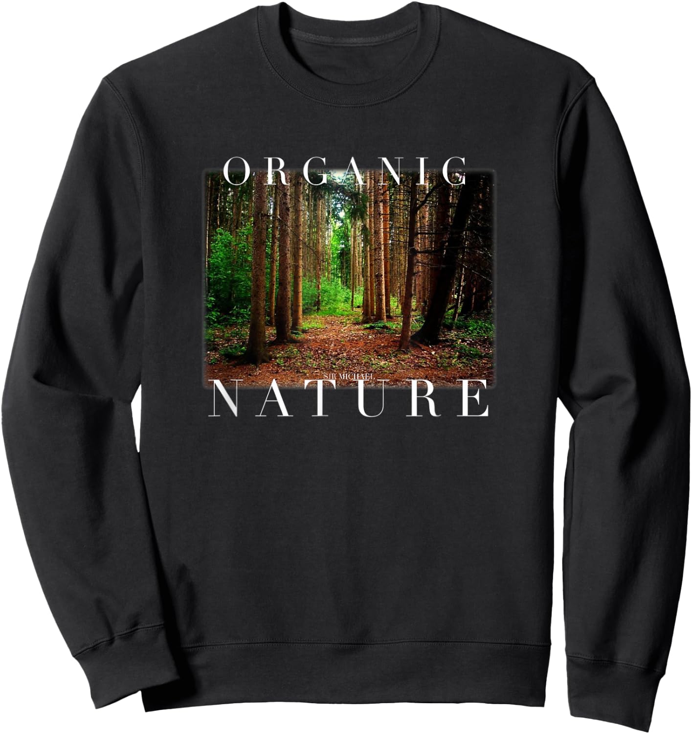 Organic Nature Sweatshirt - Sweatshirt | Black