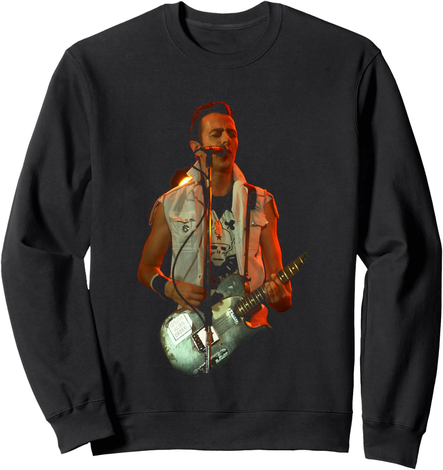 TV Times Joe Strummer The Clash Live Sweatshirt - Sweatshirt | Black
