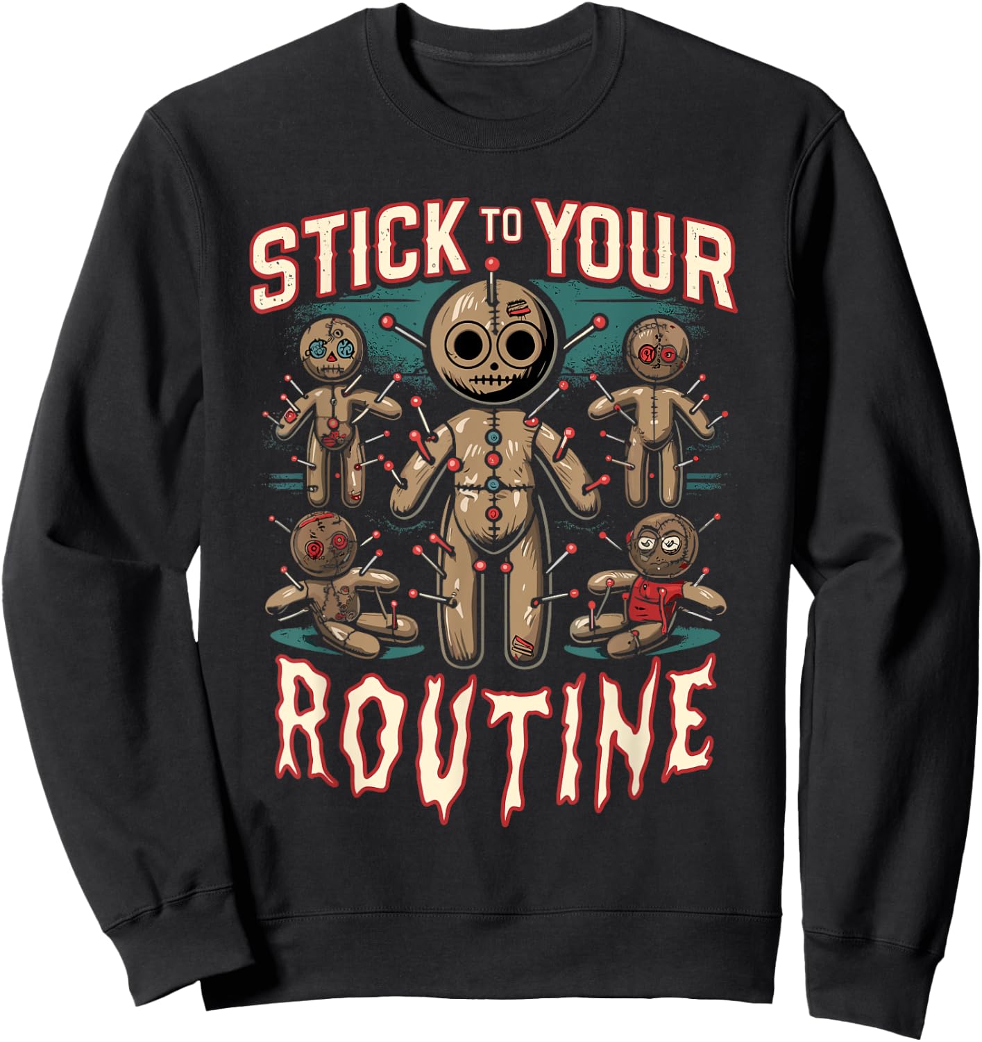 Bodybuilding Powerlifting Weightlifting Fitness Gym Sweatshirt - Sweatshirt | Black