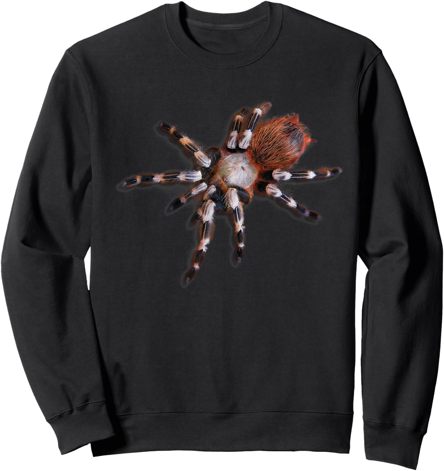 Realistic Tarantula, Bird Eating Spider Sweatshirt - Sweatshirt | Black