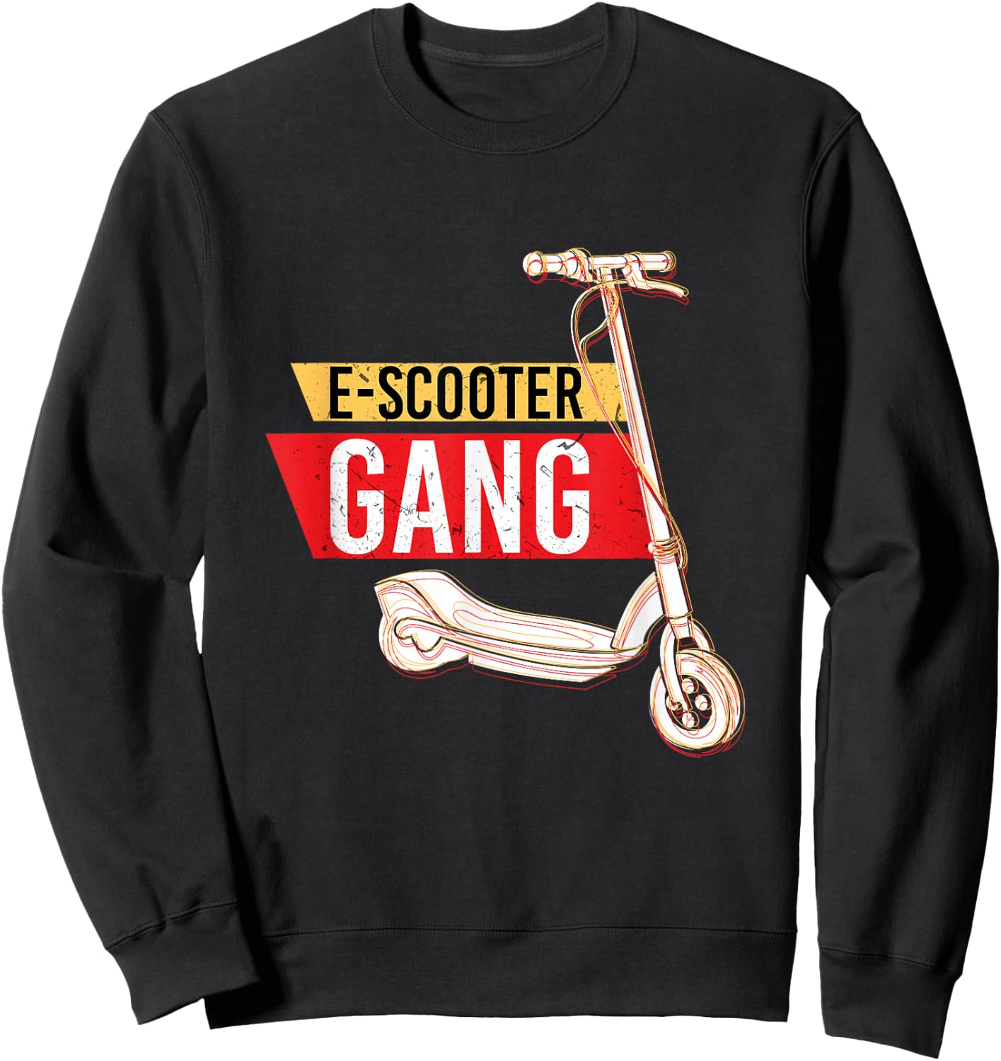 E-Scooter Gang I Scooter Rider Electric Scooter Kickscooter Sweatshirt - Sweatshirt | Black