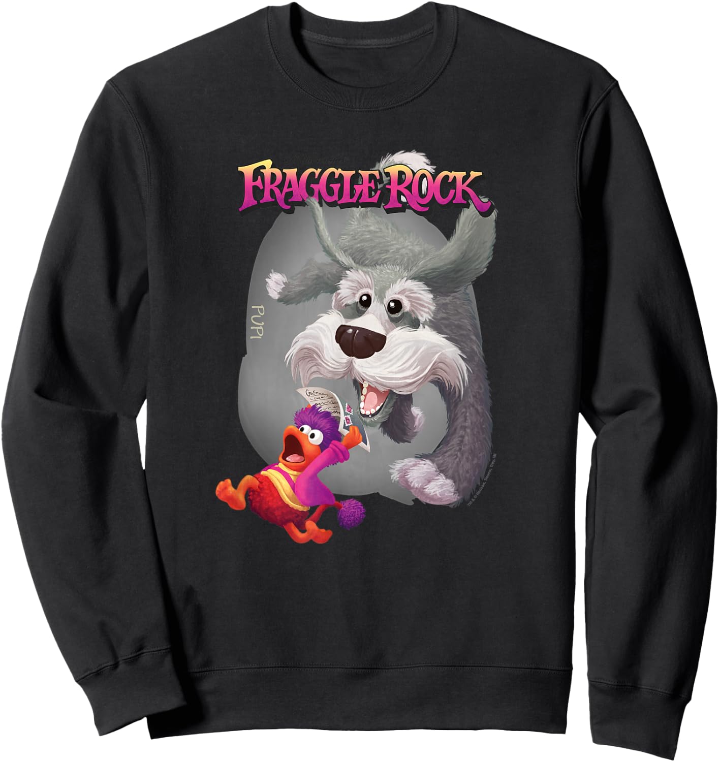 Fraggle Rock in Pursuit Sweatshirt - Sweatshirt | Black