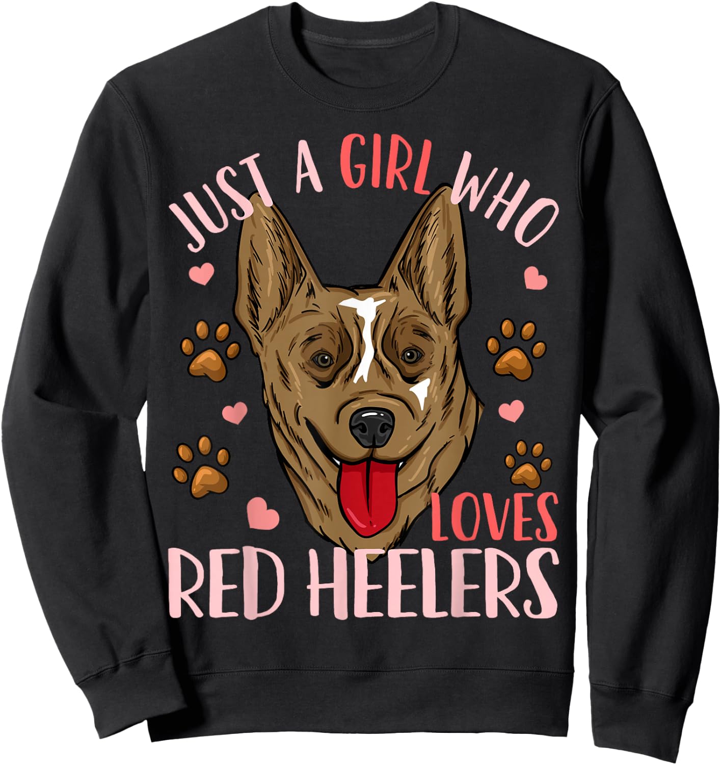 Red Heeler Sweatshirt - Sweatshirt | Black
