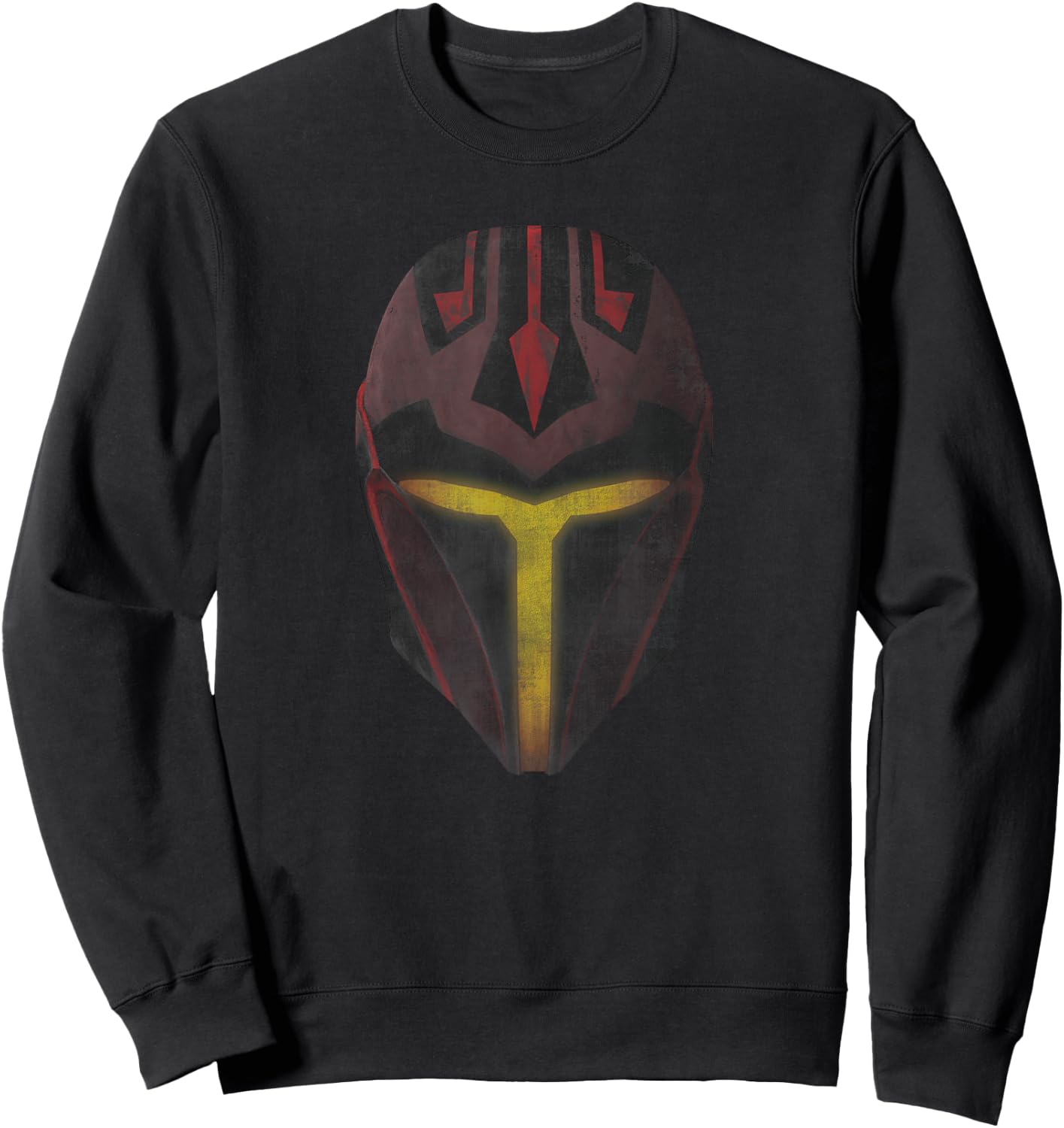 Star Wars The Clone Wars Mandalorian Super Commando Helmet Sweatshirt - Sweatshirt | Black