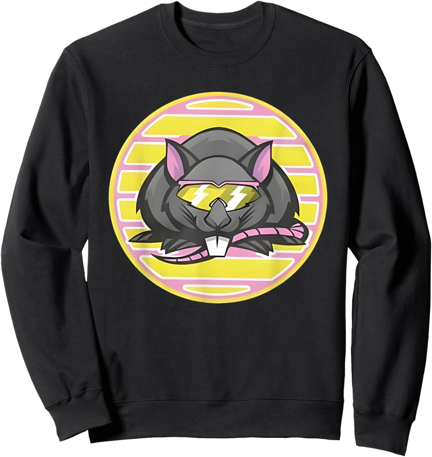 Roosterteeth Fuckface Off Rats Sweatshirt - Sweatshirt | Black