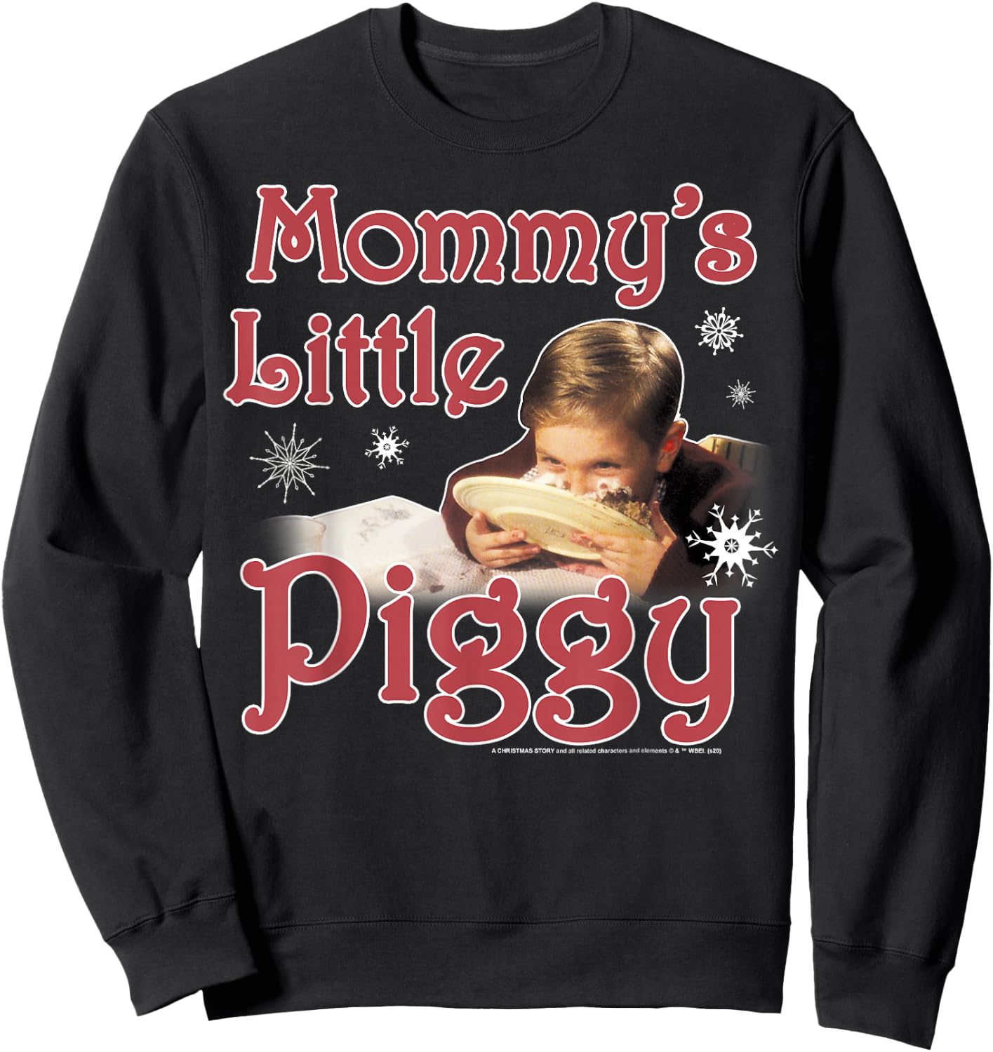 A Christmas Story Mommy's Little Piggy Sweatshirt - Sweatshirt | Black