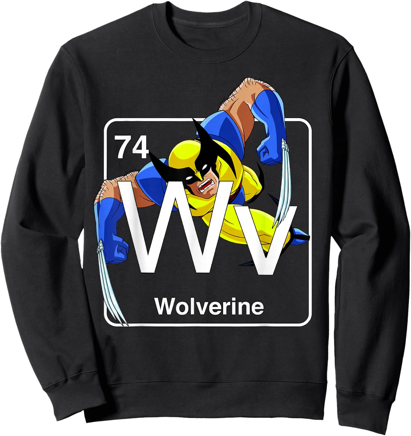 Marvel X-Men Wolverine Element Sweatshirt - Sweatshirt | Black