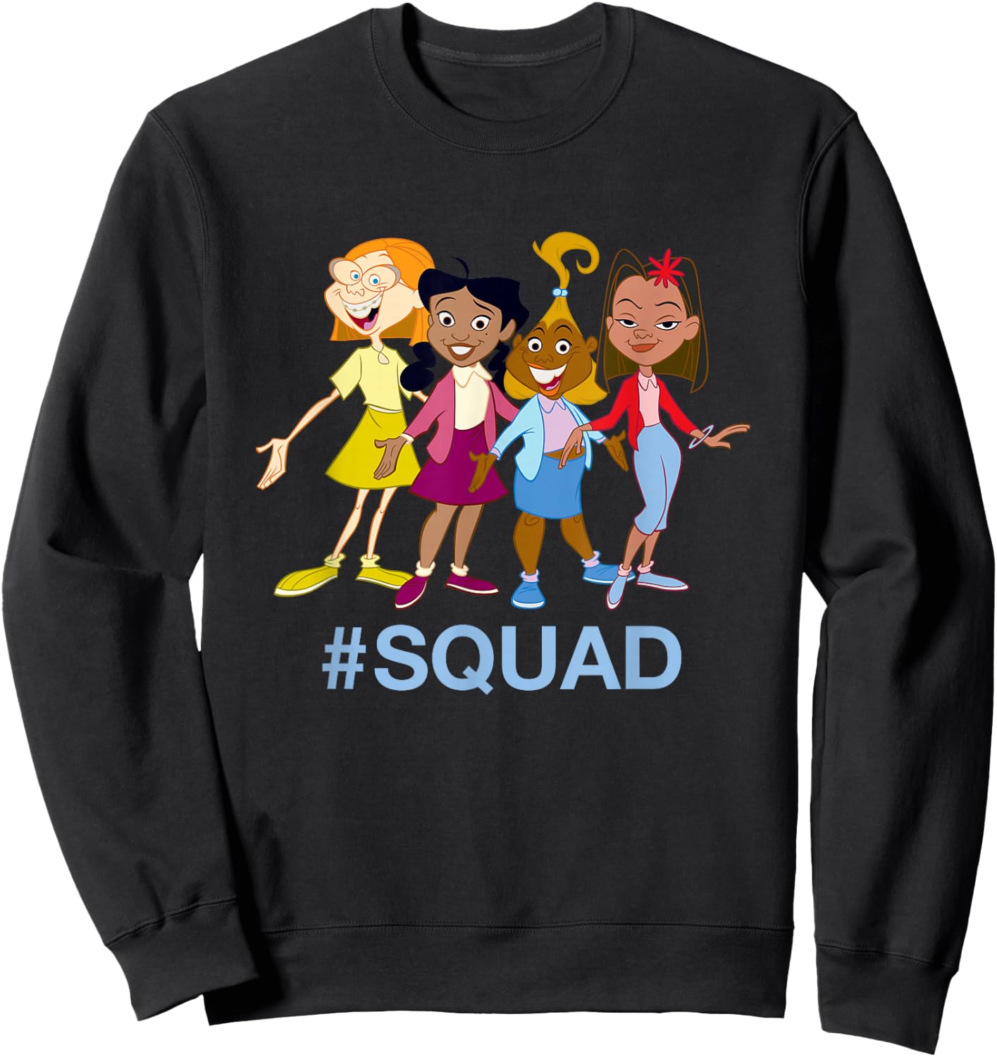 Disney Channel The Proud Family #Squad Sweatshirt - Sweatshirt | Black