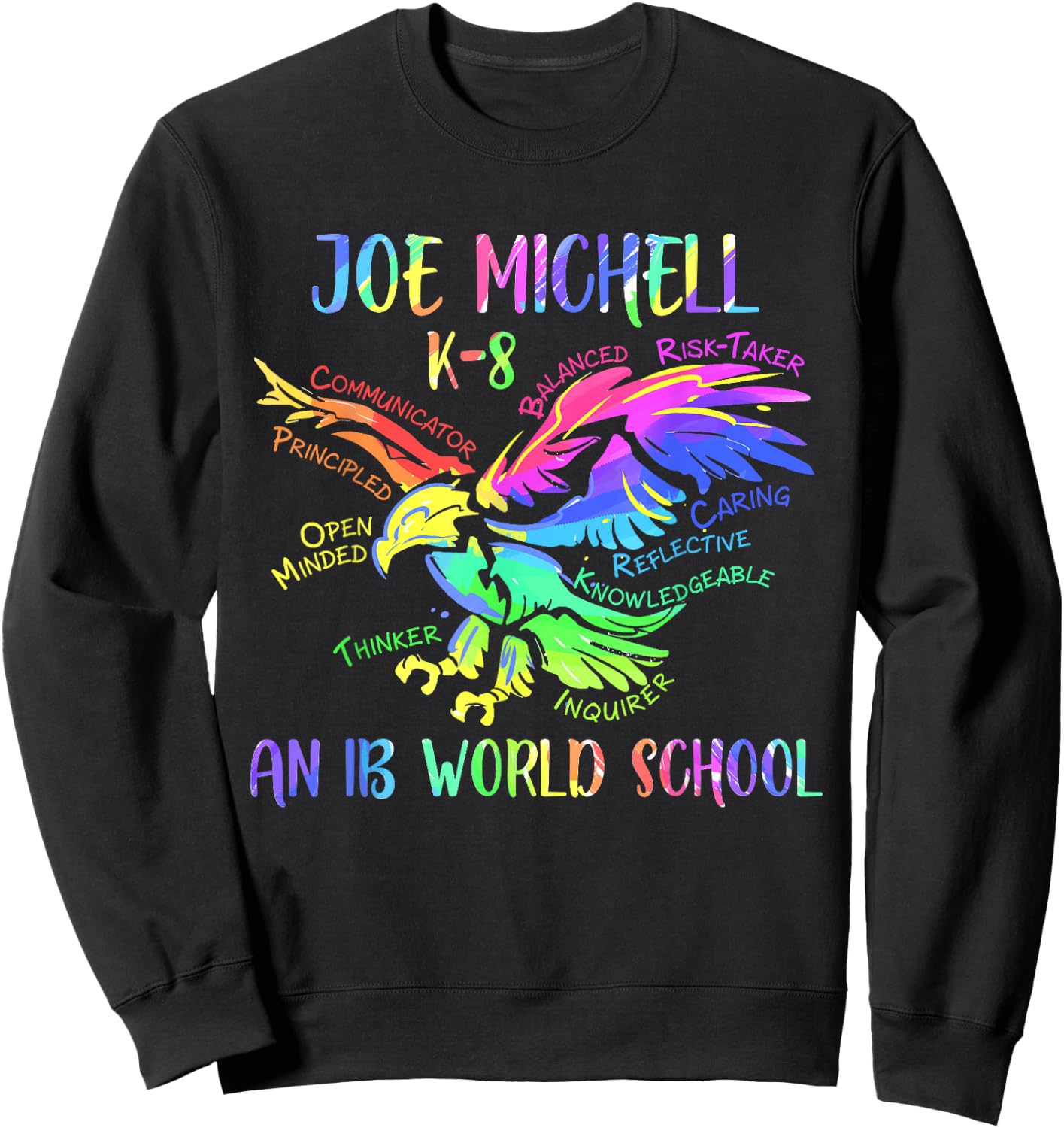 Joe Michell School Rainbow Eagle 2020 Sweatshirt - Sweatshirt | Black