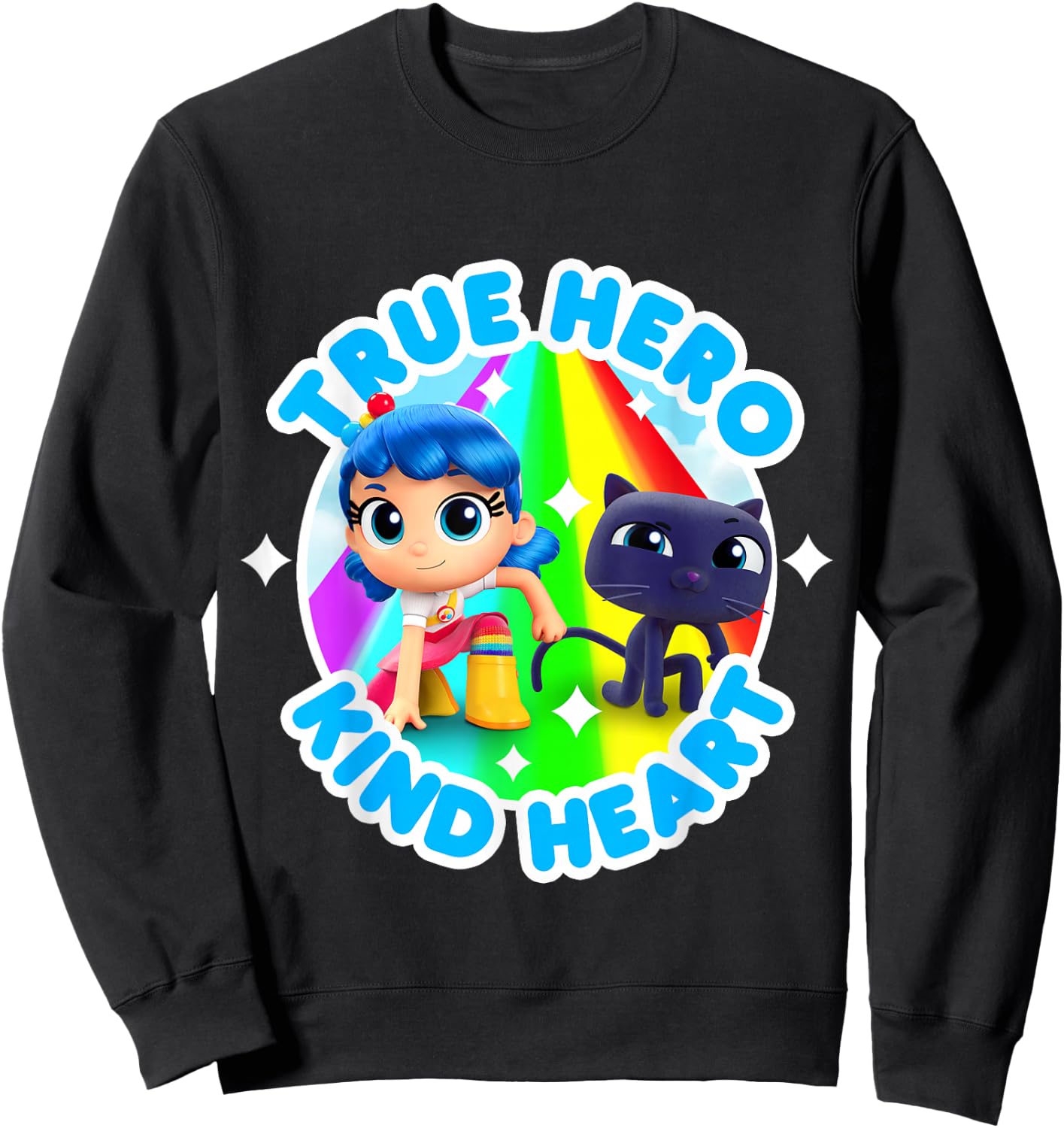 True Hero Kind Heart Sweatshirt - Sweatshirt | Black