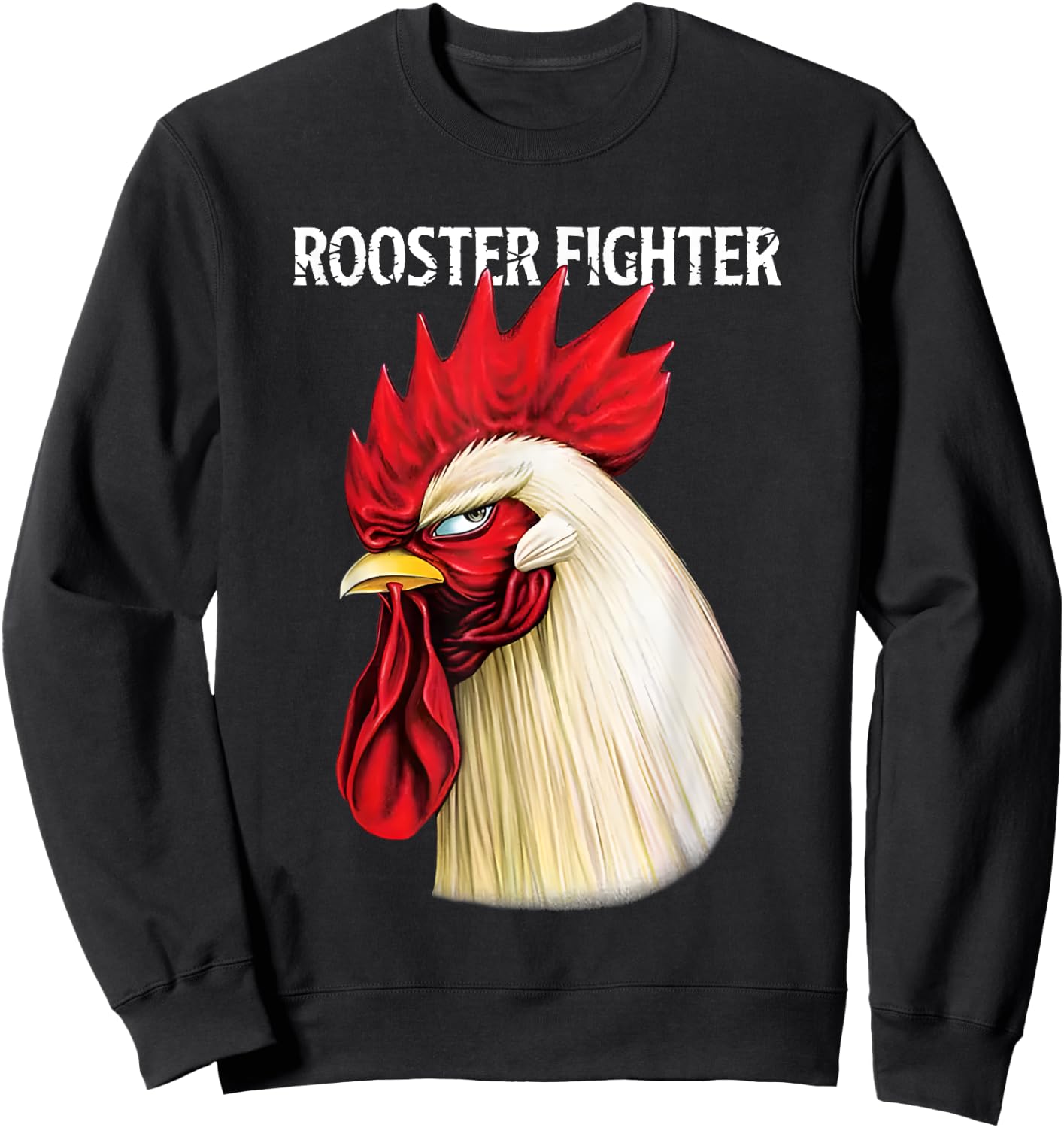 Rooster Fighter Solo Rooster Fight Solo Sweatshirt - Sweatshirt | Black