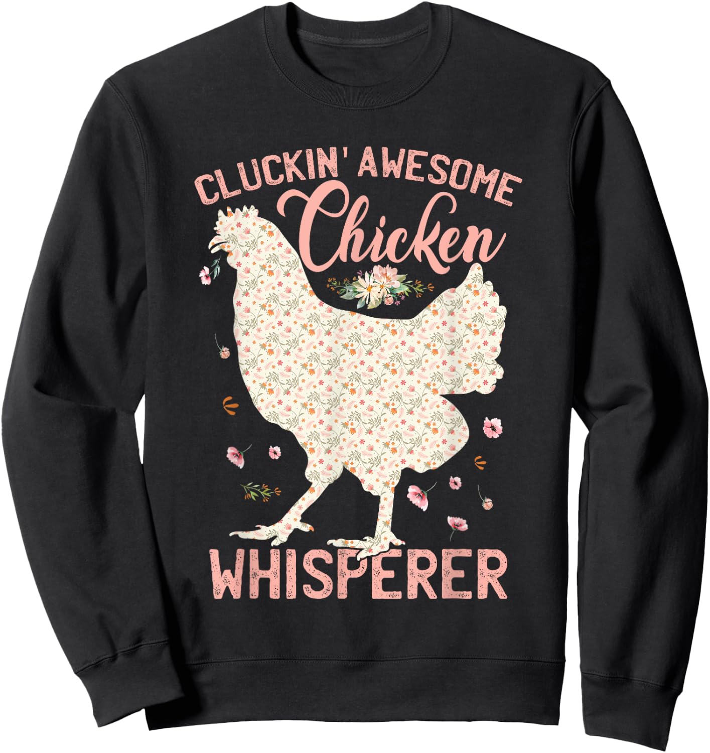 Chicken Farming Poultry Women Sweatshirt - Sweatshirt | Black