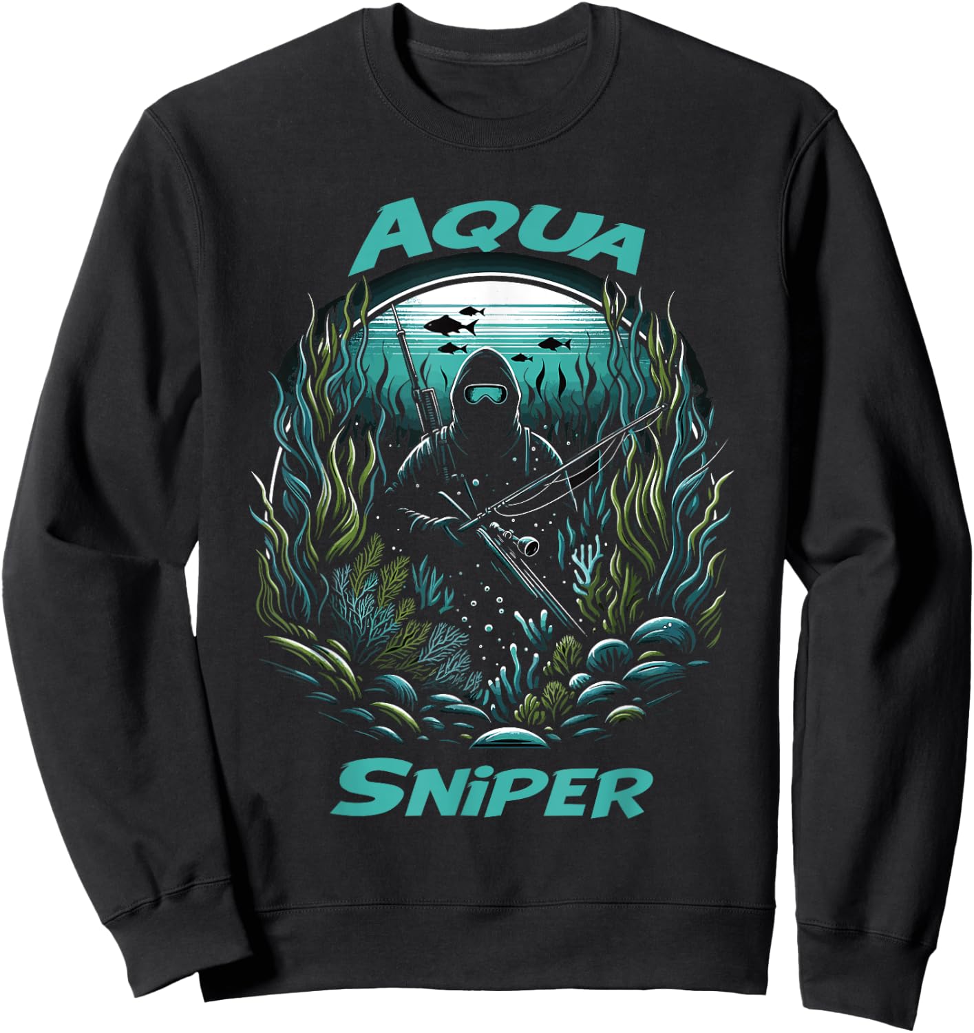 Spearfishing Sweatshirt - Sweatshirt | Black