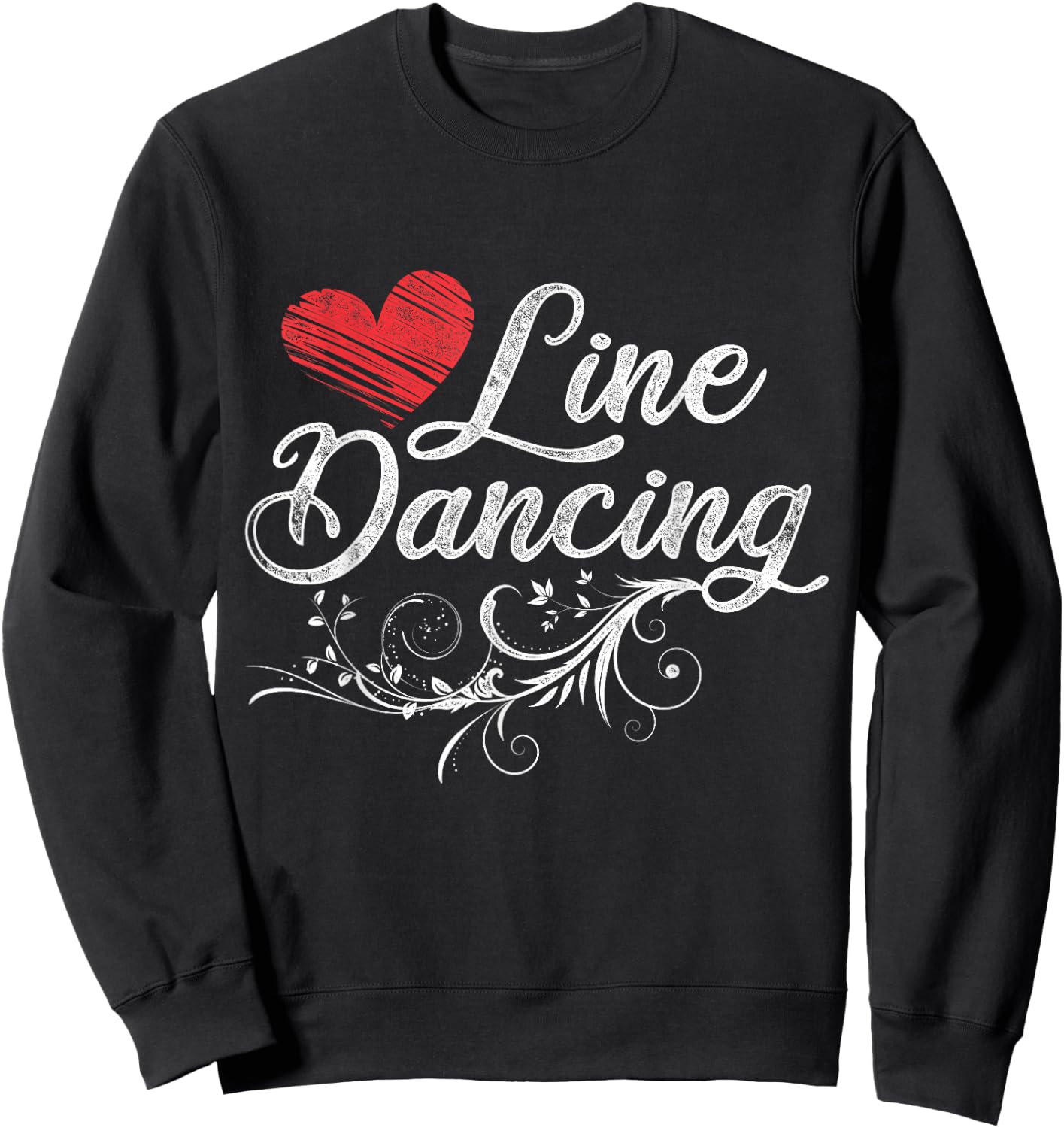 Line Dancing Line Dance Sweatshirt - Sweatshirt | Black