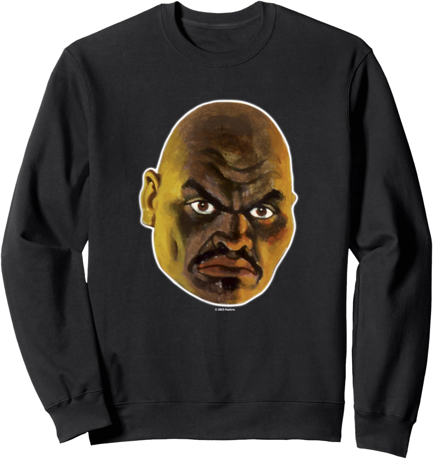 G.I. Joe Classic Roadblock Big Face Retro Portrait Sweatshirt - Sweatshirt | Black