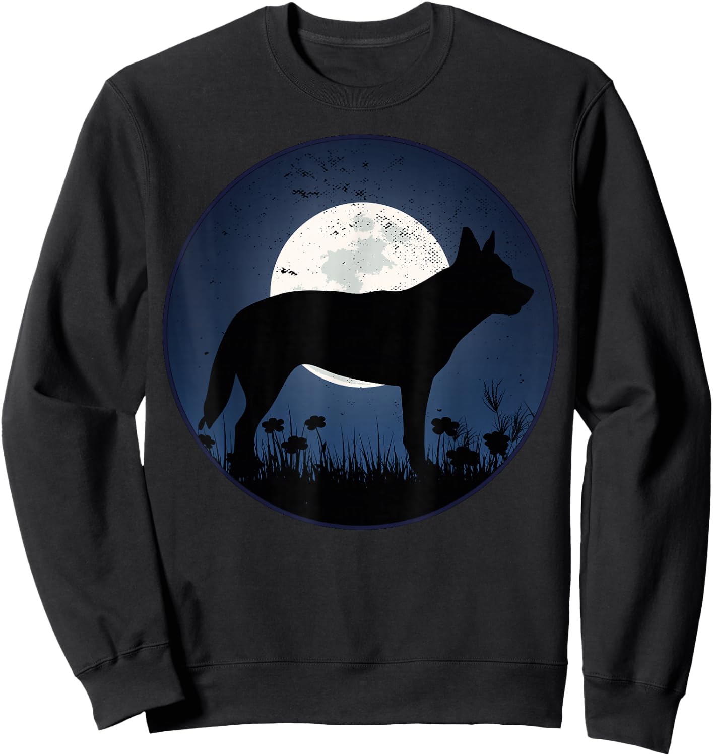 Australian Cattle Dog Red Blue Heeler Sweatshirt - Sweatshirt | Black