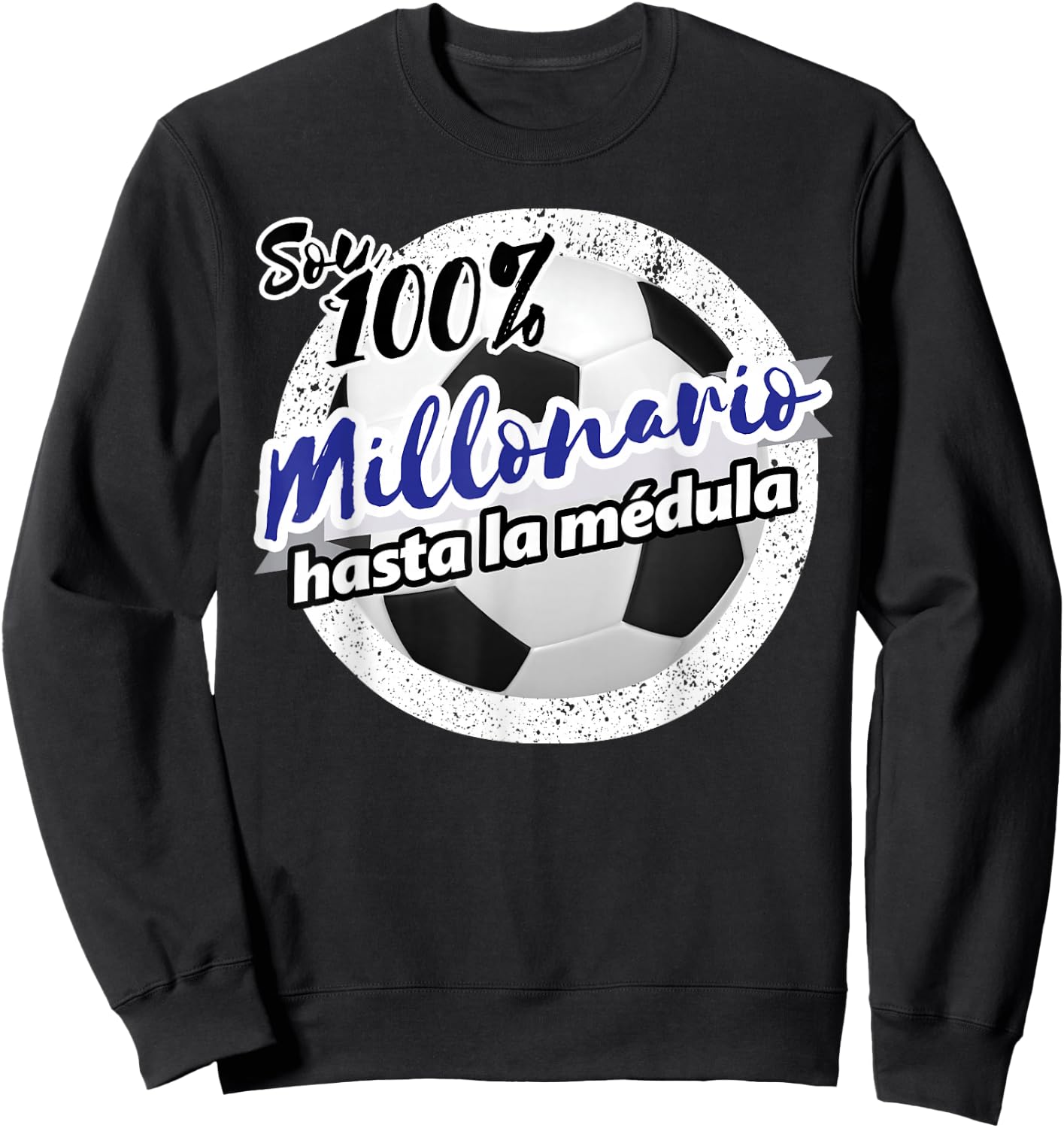 Millonario albiazul Colombian Colombia Futbol Cool Sweatshirt - Sweatshirt | Black