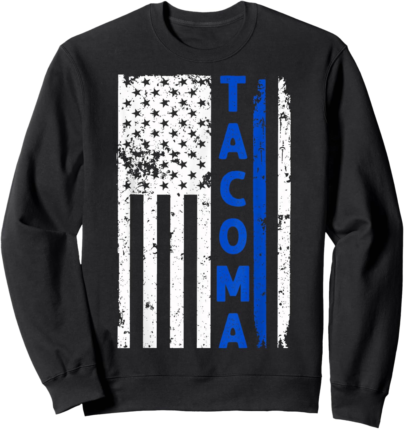 Tacoma Police Sweatshirt - Sweatshirt | Black
