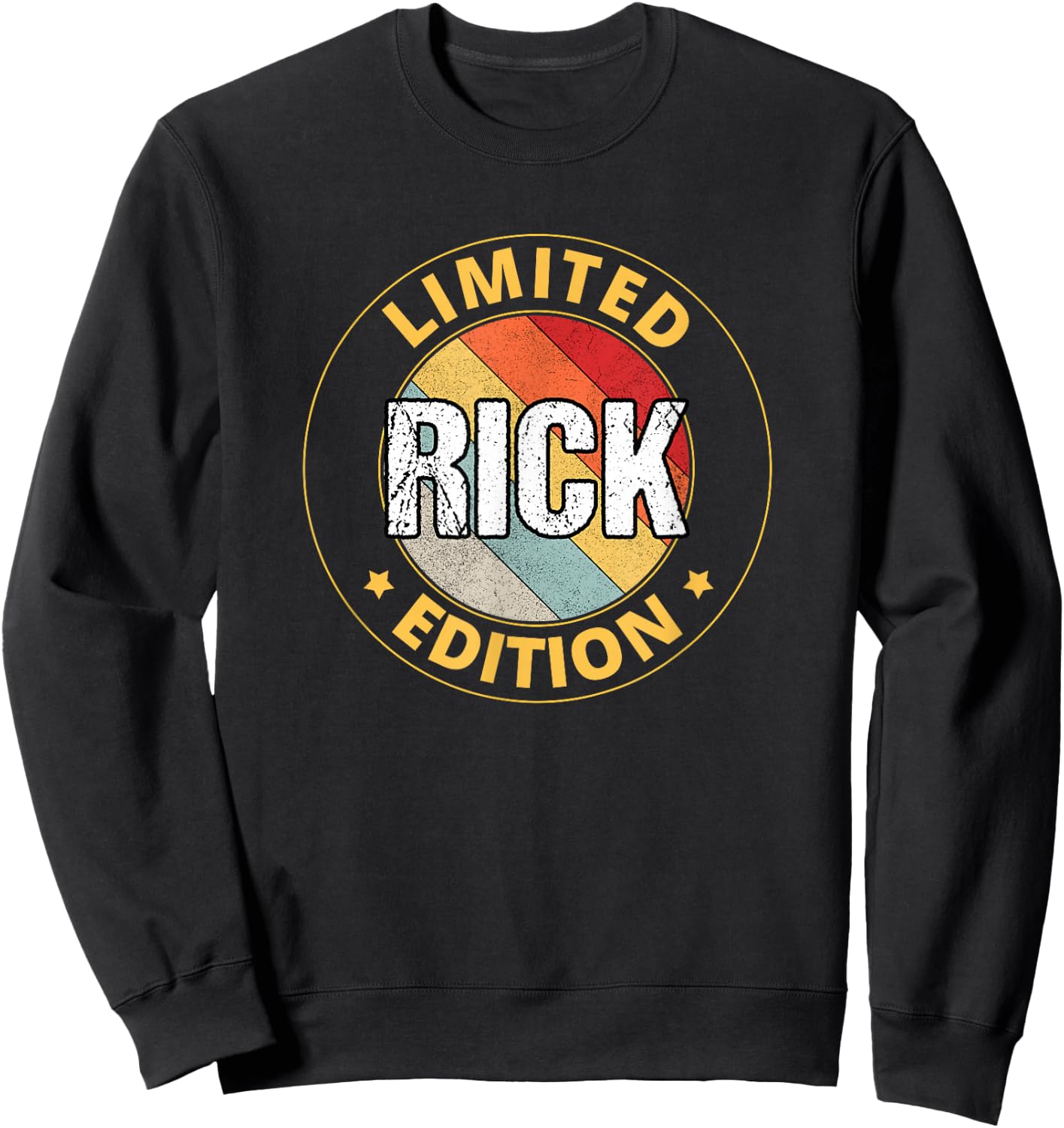 Rick Name Sweatshirt - Sweatshirt | Black