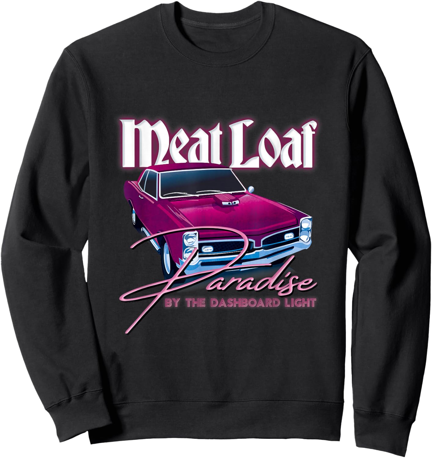 Meat Loaf Paradise by the Dashboard Light Sweatshirt - Sweatshirt | Black