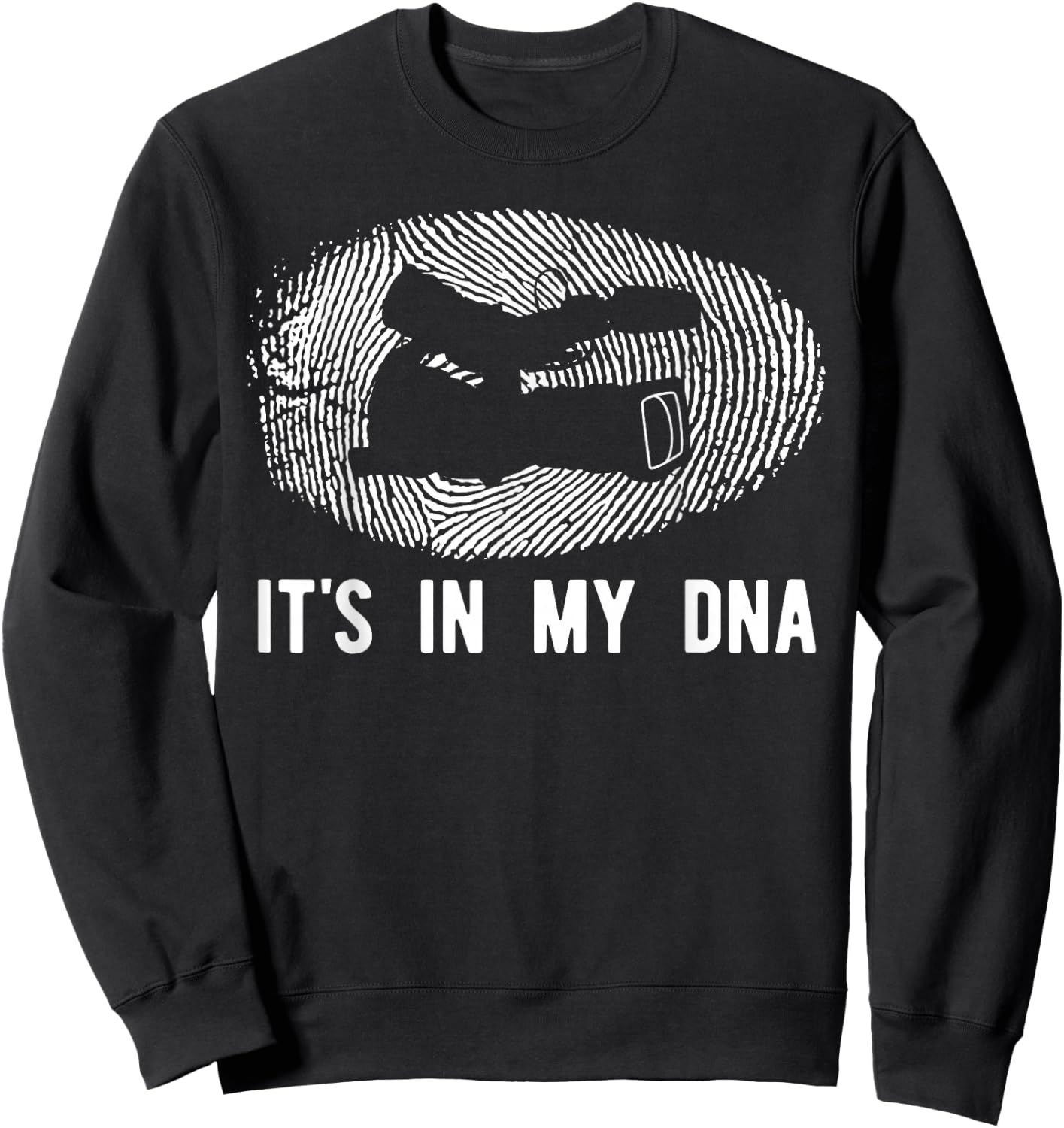 Cameraman In My Genes Video Camera videographer Sweatshirt - Sweatshirt | Black
