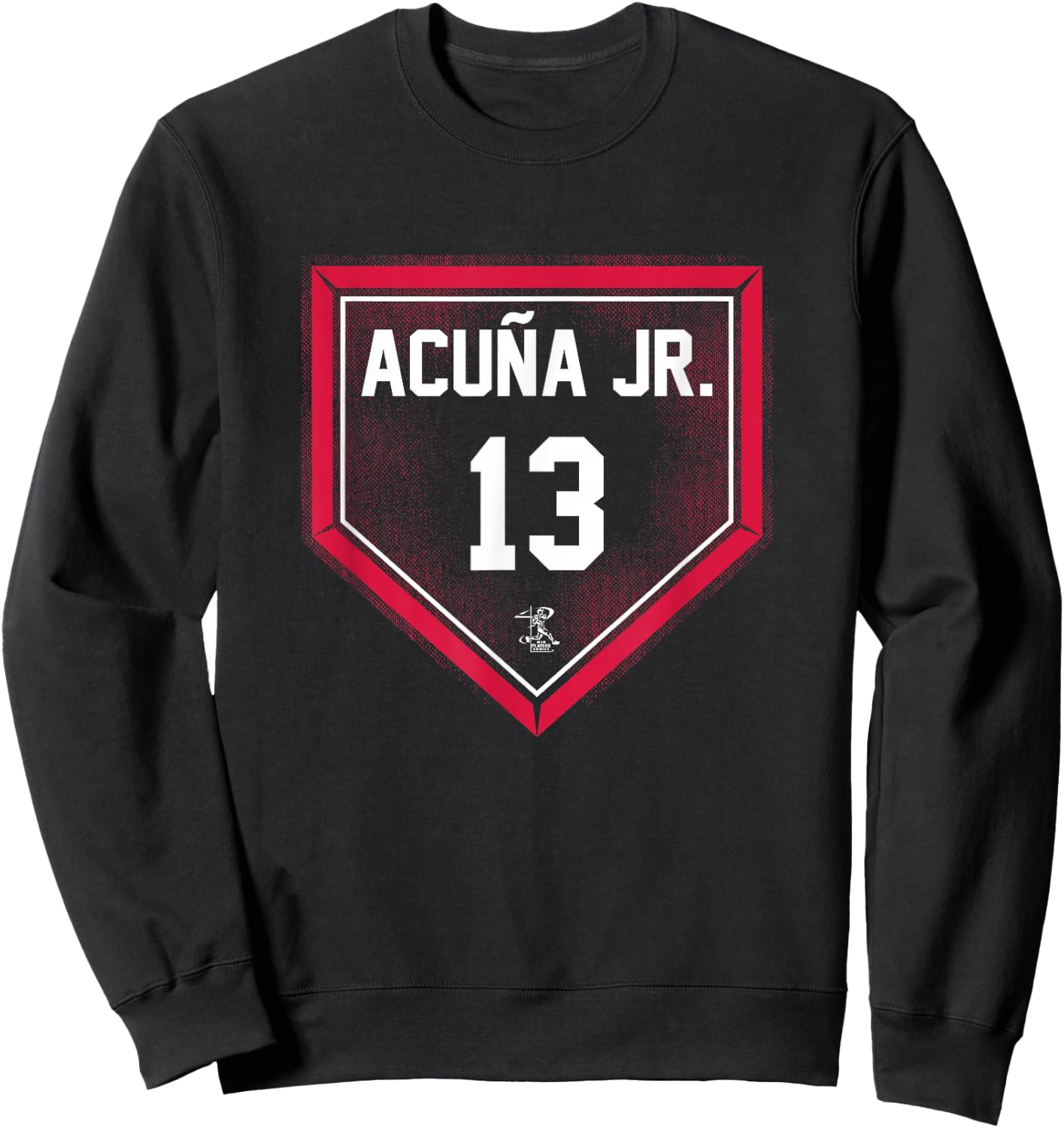 Ronald Acuna Jr Home Plate Gameday Sweatshirt - Sweatshirt | Black