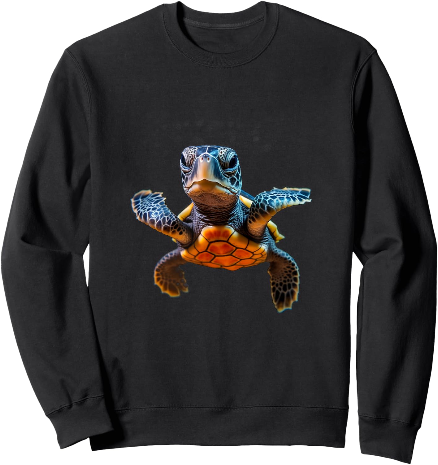 Save baby Turtles Sea Turtle Gifts Ocean Animals earth day Sweatshirt - Sweatshirt | Black