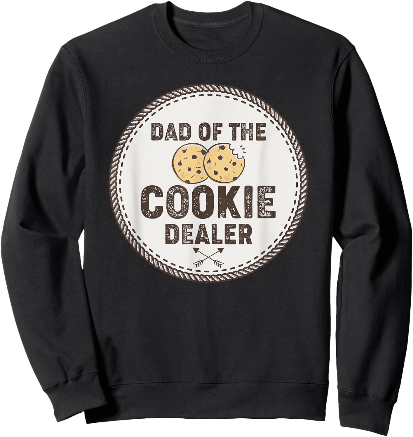 Dad of the Cookie Dealer - Scout For Girls Sweatshirt - Sweatshirt | Black