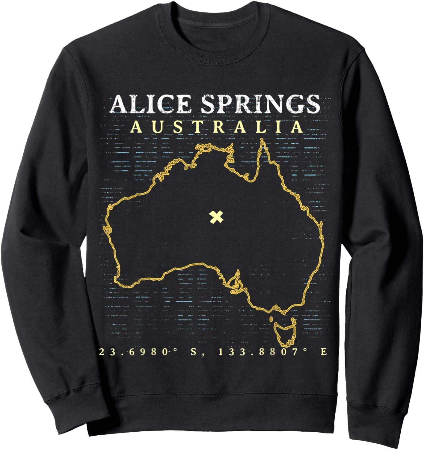 Australia Alice Springs Sweatshirt - Sweatshirt | Black