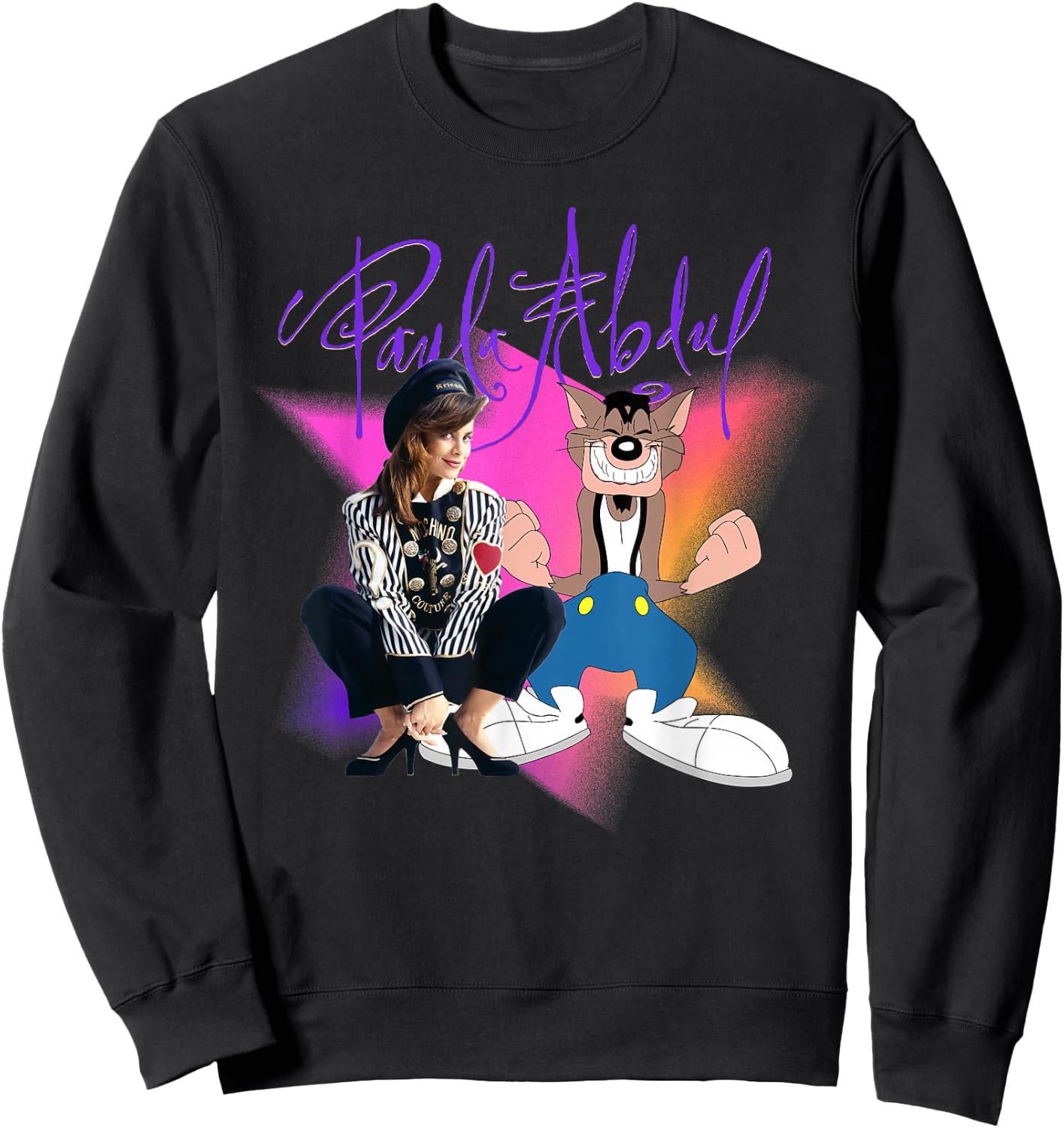 Paula Abdul & The Famous MC Skat Kat Sweatshirt - Sweatshirt | Black