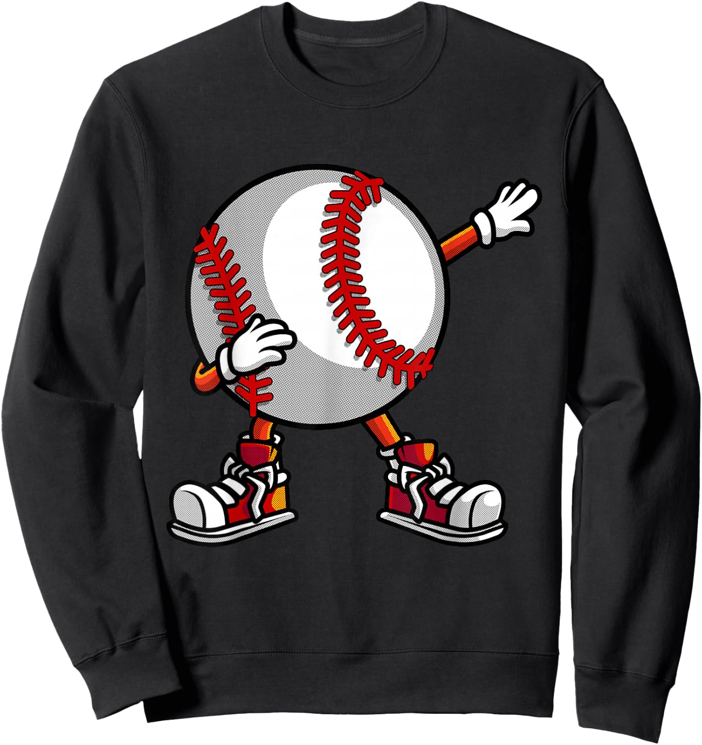 Funny Baseball Players Gift Boys Girls Kids Catcher Pitcher Sweatshirt - Sweatshirt | Black