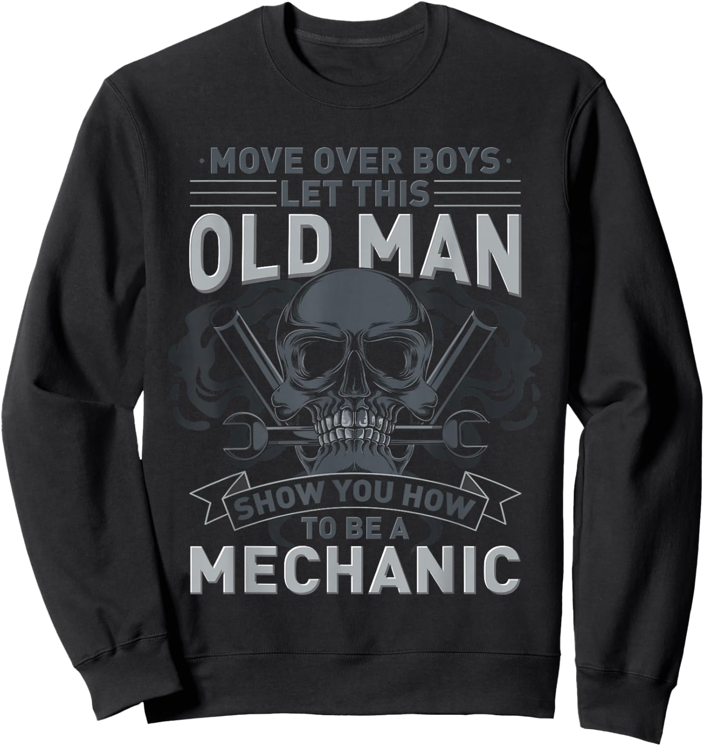 Funny mechanic - Auto mechanic Sweatshirt - Sweatshirt | Black