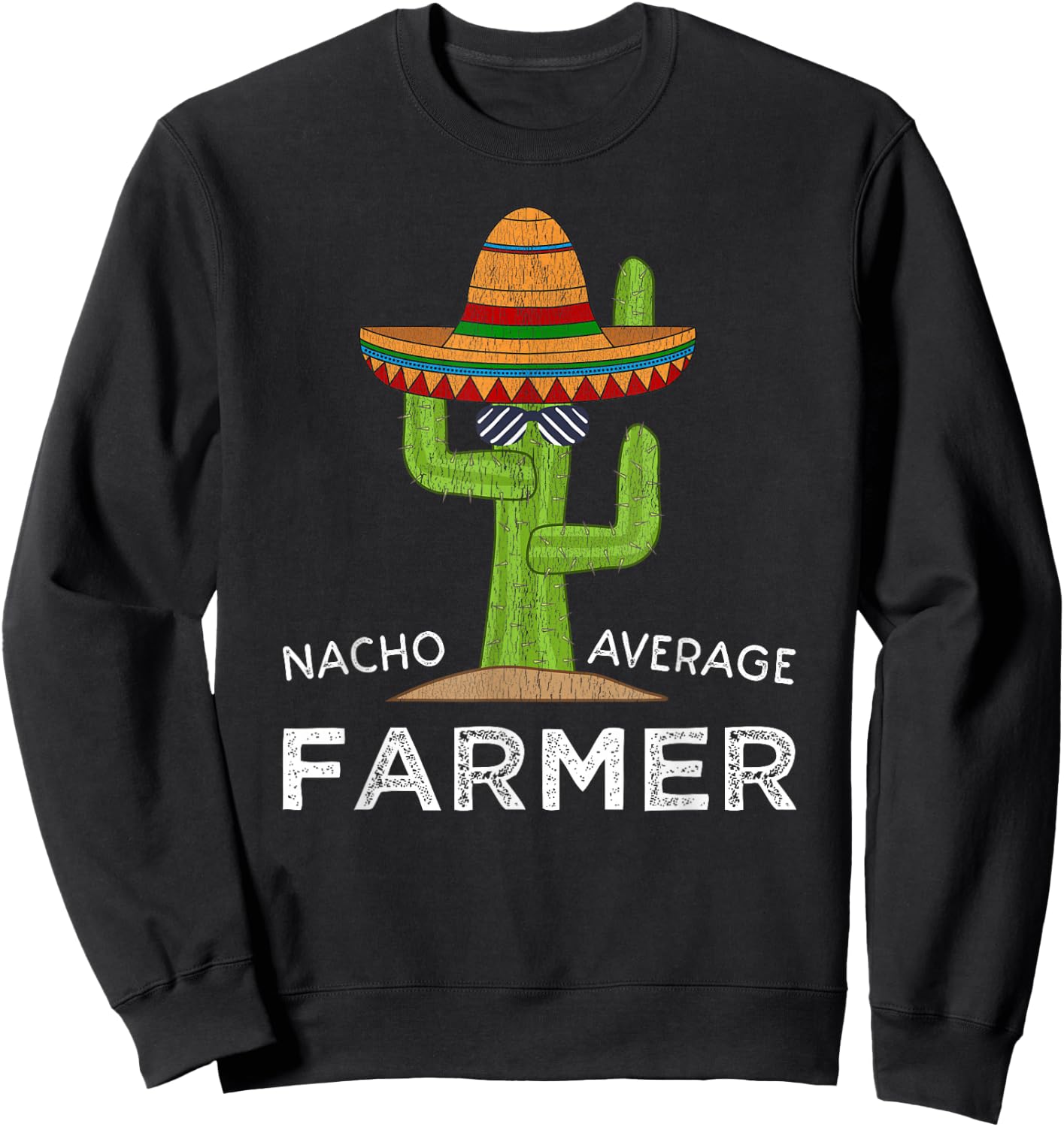 Fun Hilarious Farming Humor Saying | Funny Farmer Sweatshirt - Sweatshirt | Black