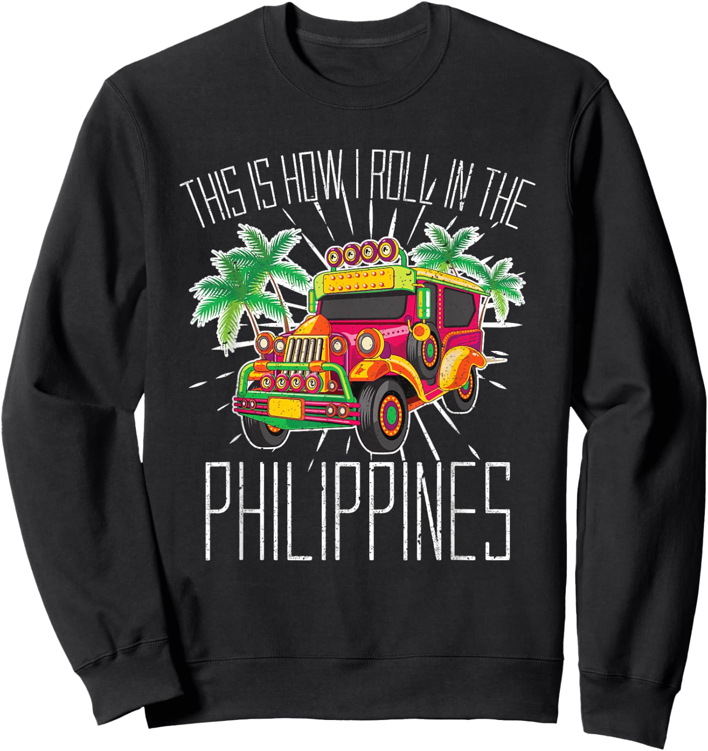 Holiday Philippines Maharlika Filipino Philippines Sweatshirt - Sweatshirt | Black