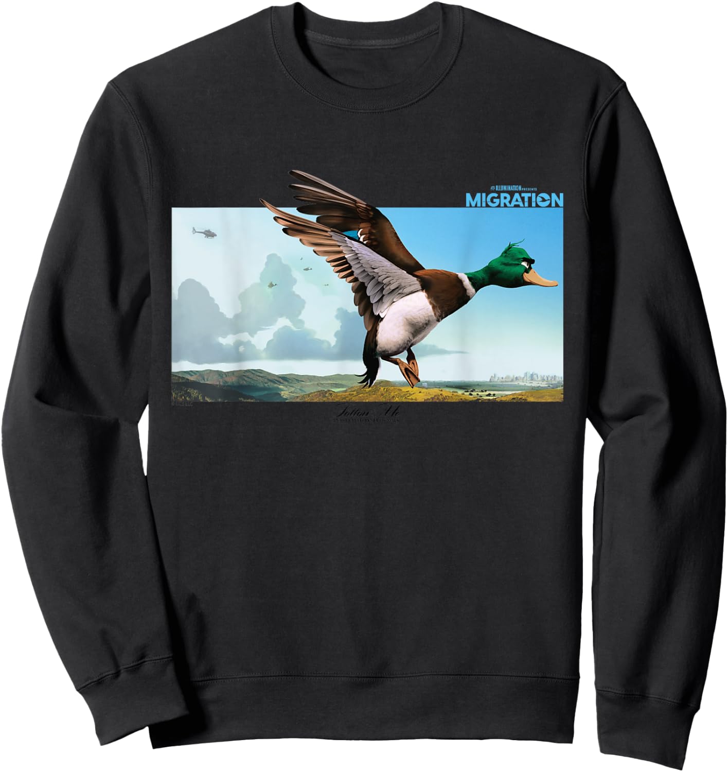 Migration Take Flight Sweatshirt - Sweatshirt | Black