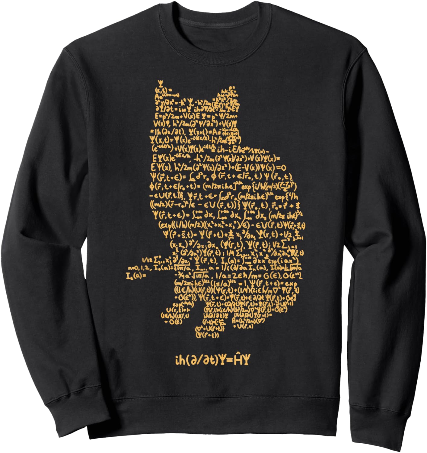 Maxwell Equations Electromagnetic Wave Physics Sweatshirt - Sweatshirt | Black