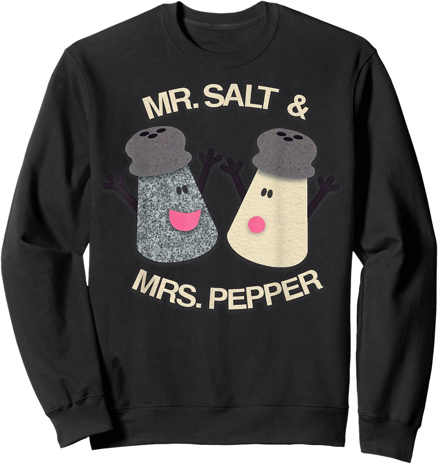 Blue's Clues Mr. Salt & Mrs. Pepper Sweatshirt - Sweatshirt | Black