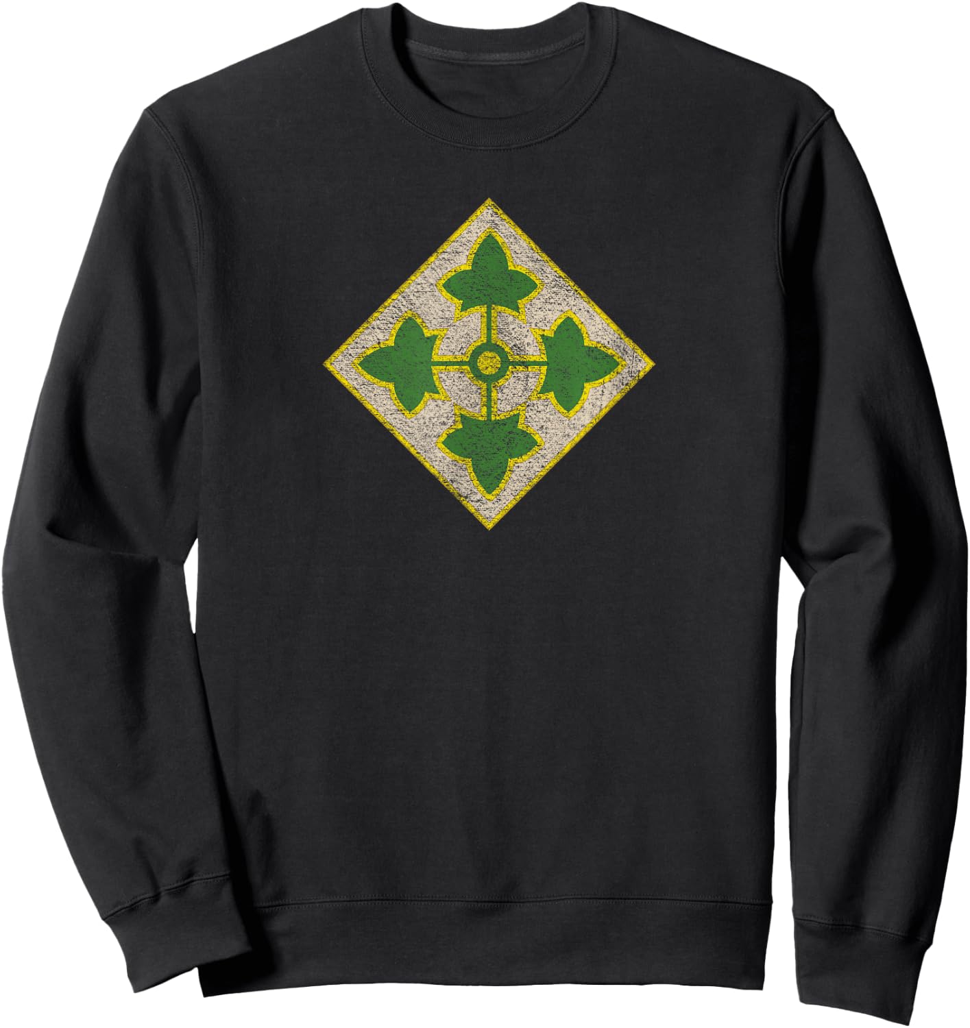 4th Infantry Division Army Sweatshirt - Sweatshirt | Black