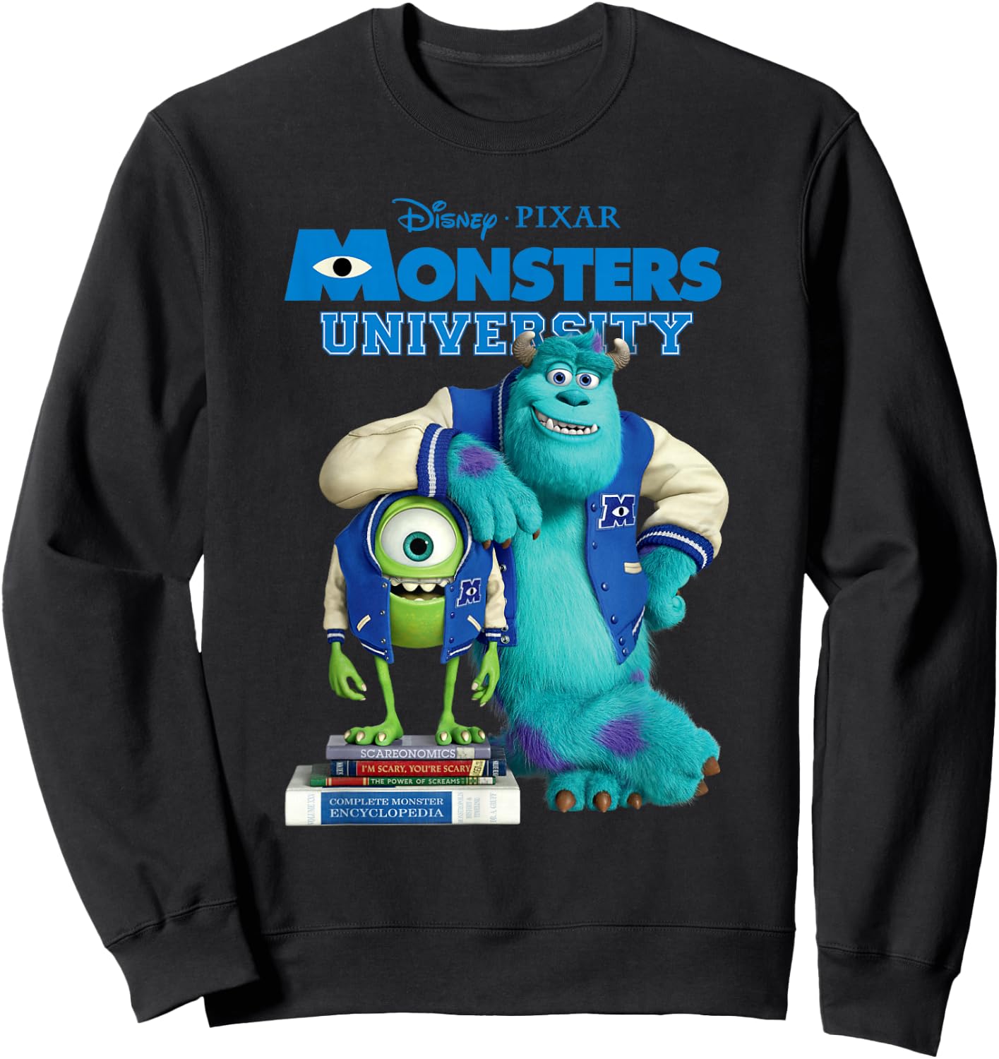 Disney and Pixar's Monsters University Mike and Sulley Sweatshirt - Sweatshirt | Black