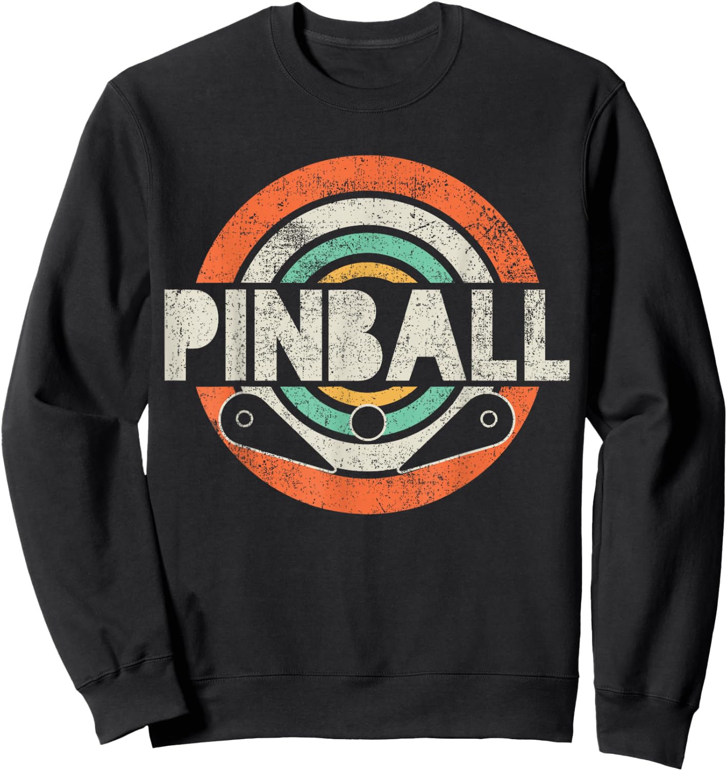 Pinball Game Vintage Black , -Kids, Small Sweatshirt - Sweatshirt | Black