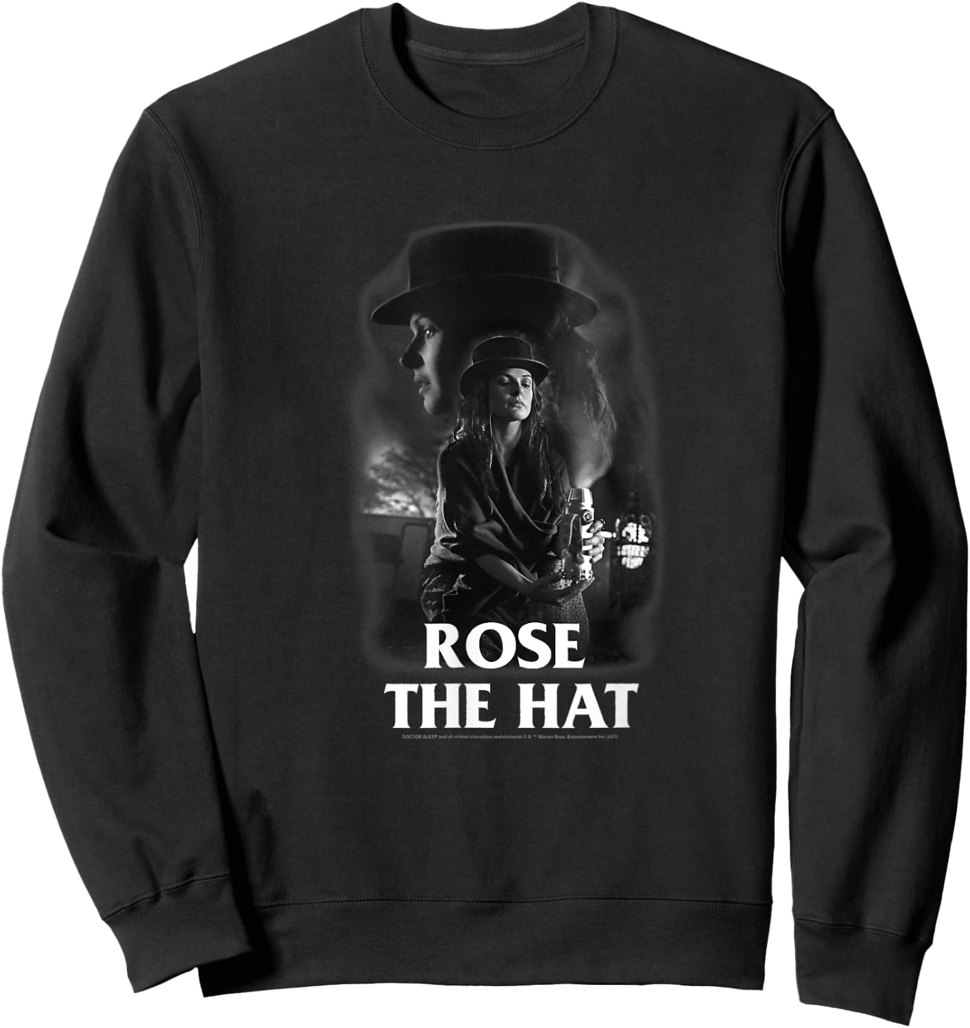 Doctor Sleep Rose The Hat Movie Still Silhouette Sweatshirt - Sweatshirt | Black