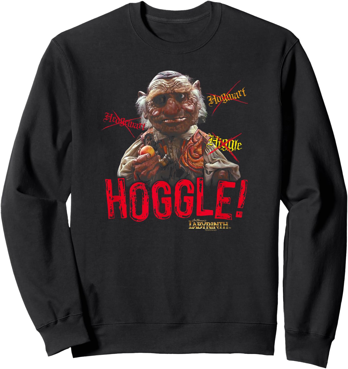 Labyrinth Hoggle Sweatshirt - Sweatshirt | Black